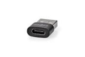 Kabler - diverse - Nedis USB-A Adapter | USB 2.0 | USB-A Male | USB-C™ Female - CCGB60920BK