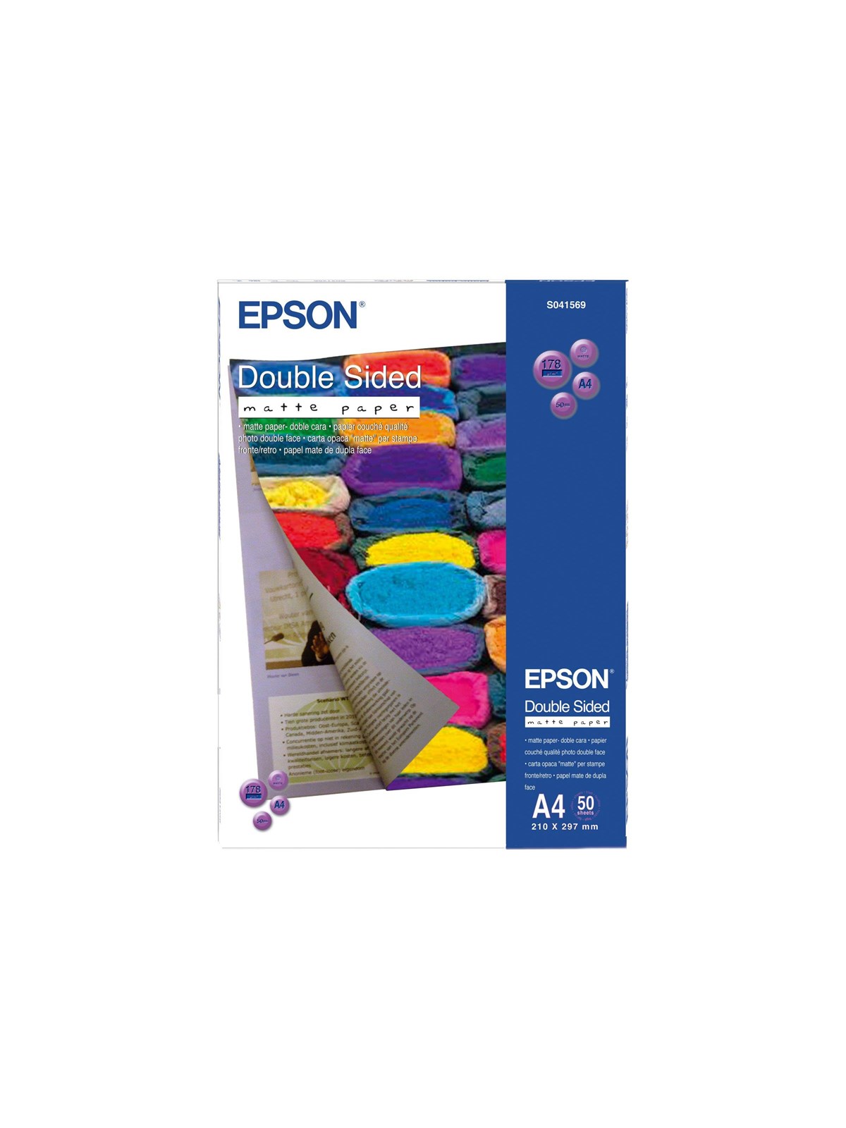 Epson Double-Sided Matte Paper, Fotopapir