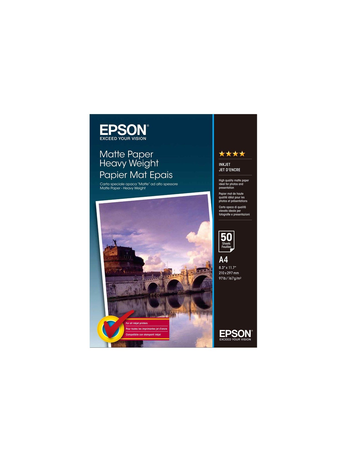 Epson Heavy matted paper, Fotopapir