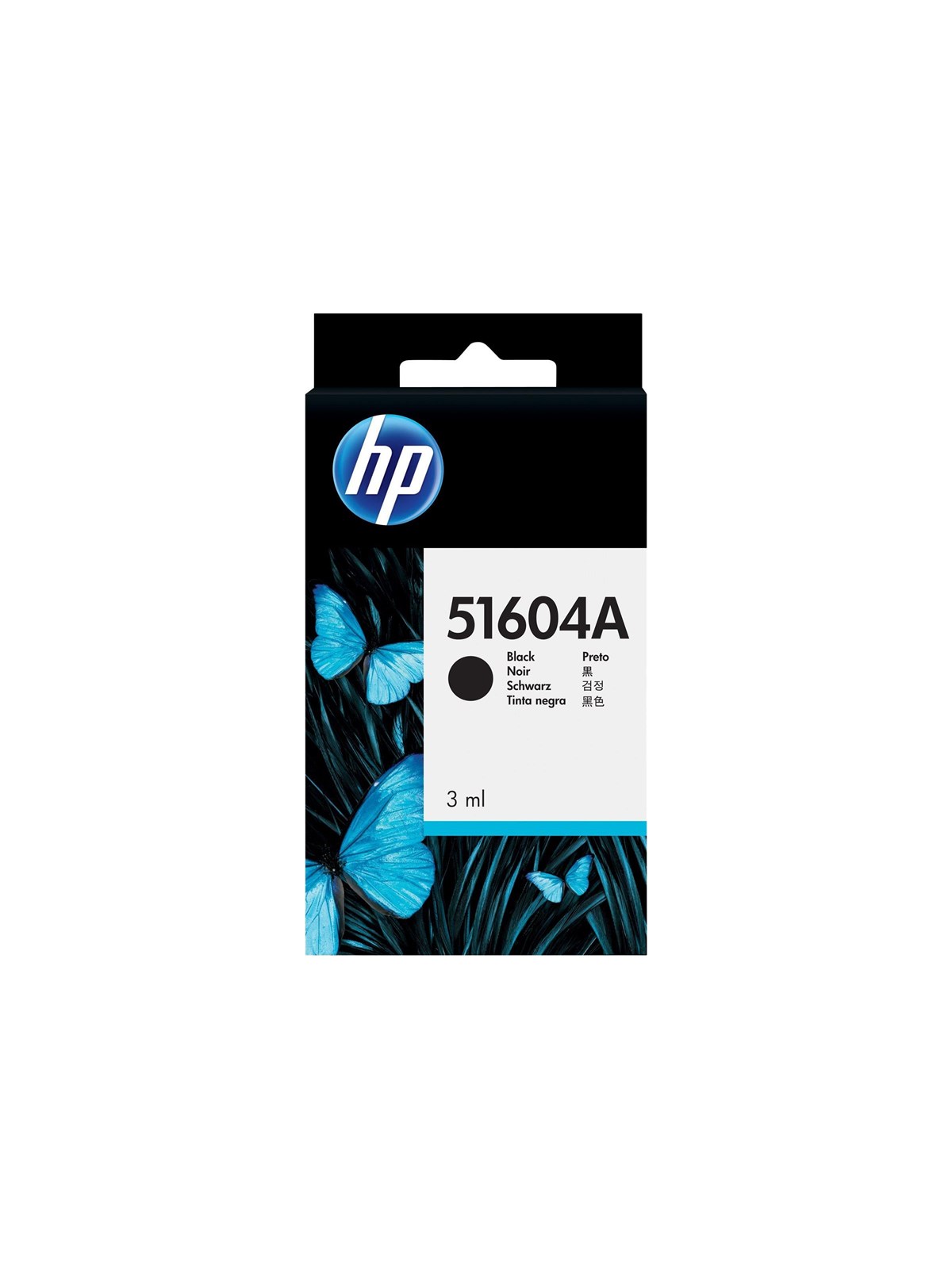 HP 51604A Black Printhead - Blækpatron Sort, Printerpatron Og Toner