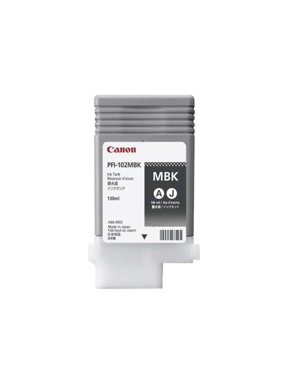 Canon PFI-102 / 0894B001 Matte Black - Blækpatron Mat sort, Printerpatron Og Toner