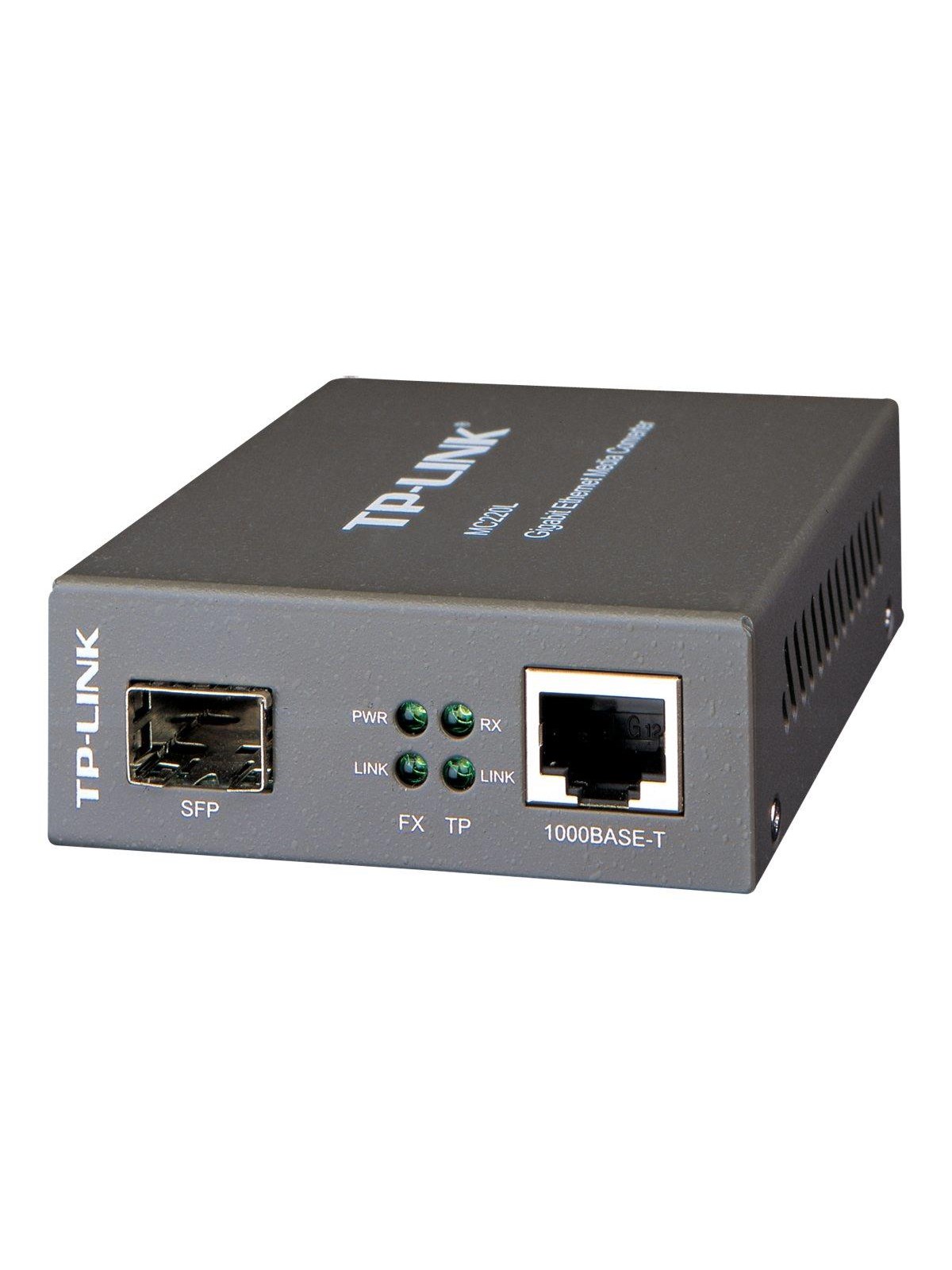 TP-Link MC220L Gigabit Ethernet Media Converter, Transceiver