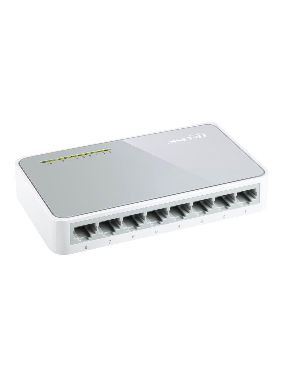 TP-Link TL-SF1008D 8-Port 10/100Mbps Desktop Switch, Switch