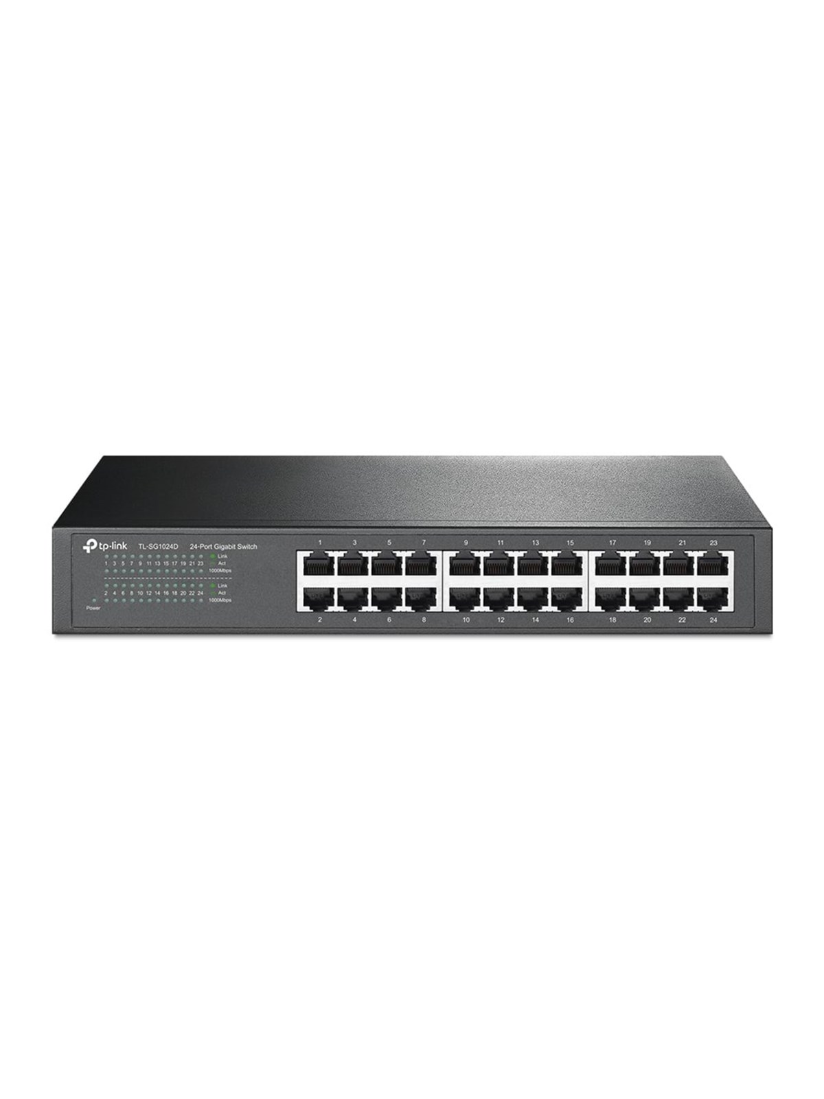 TP-Link TL-SG1024D 24-Port Gigabit Desktop/Rackmount Switch, Switch