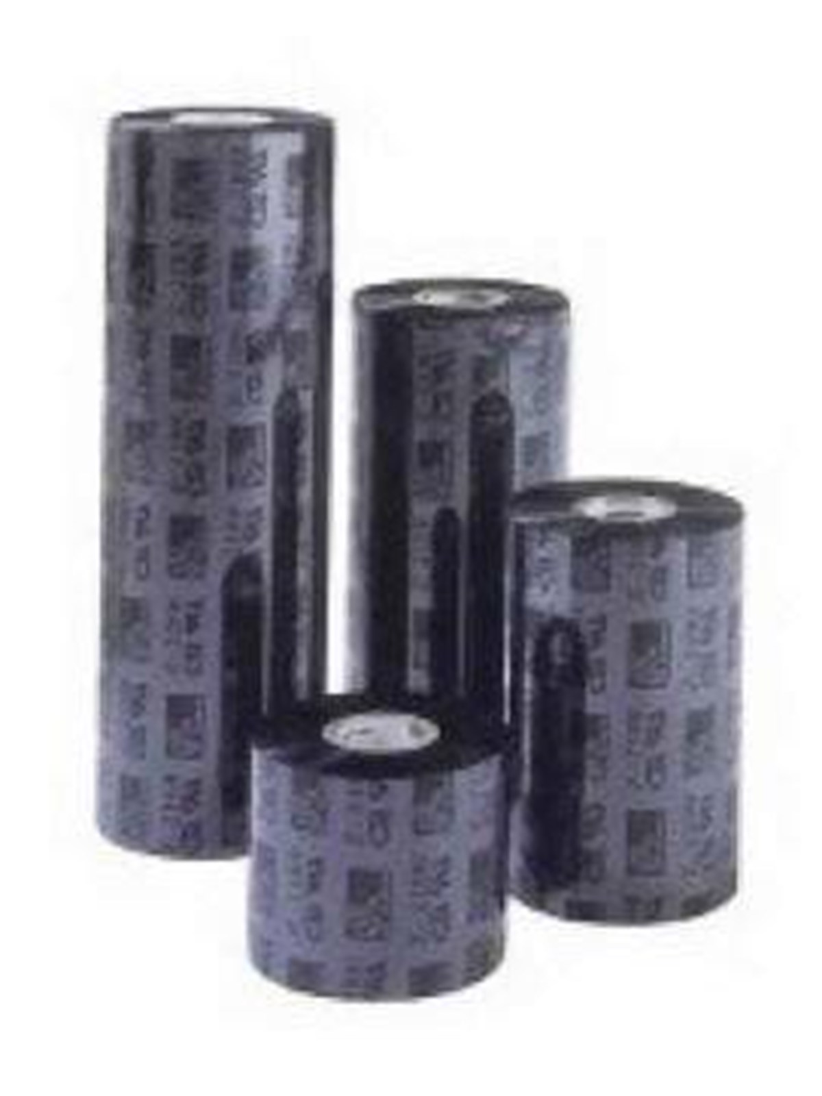 Zebra ribbon 2300 wax - 12-Pack - 110 mm x 74 m - Print-bånd Sort, Printerpatron Og Toner