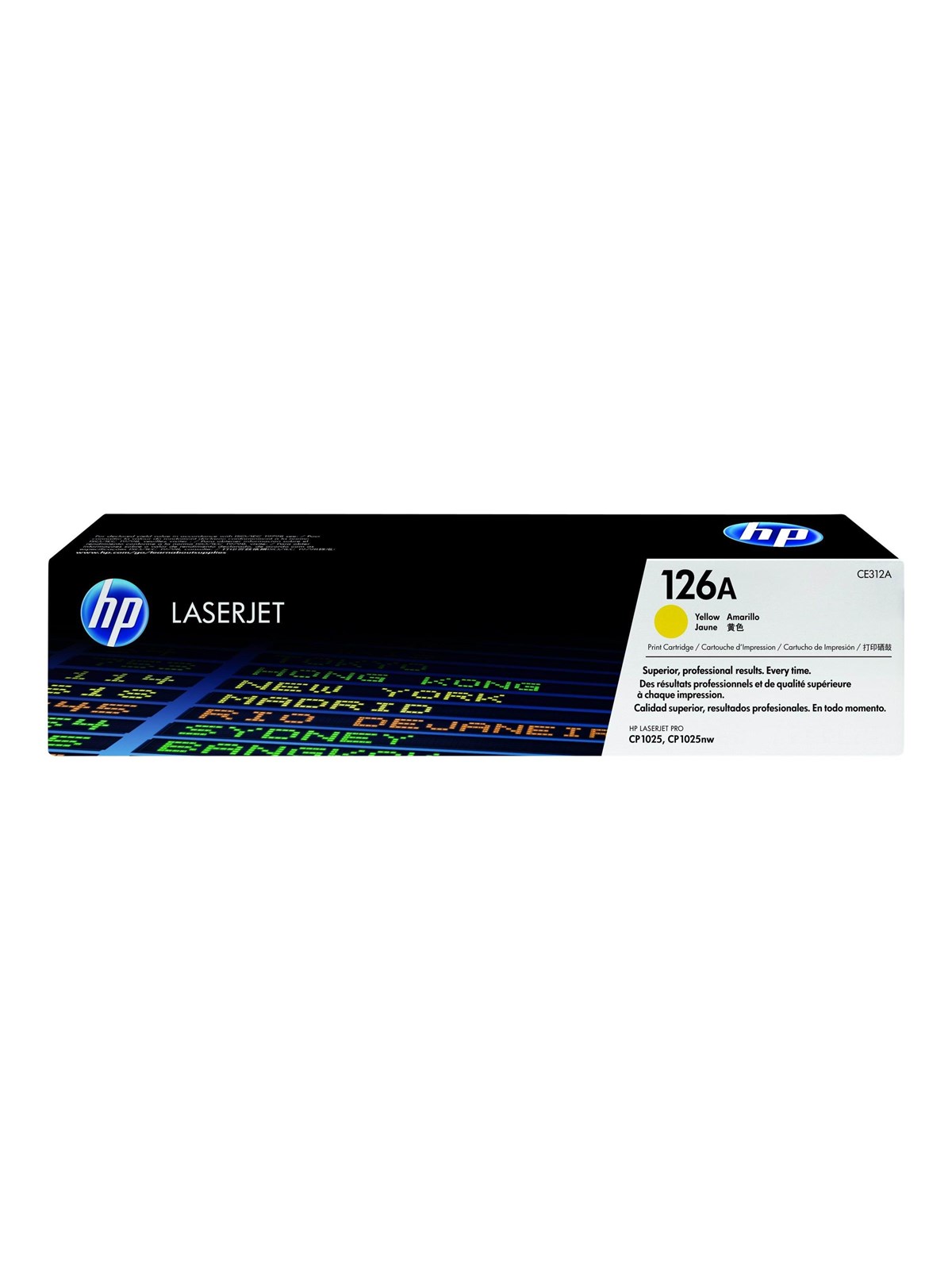 HP 126A / CE312A Yellow Toner - Lasertoner Gul, Printerpatron Og Toner