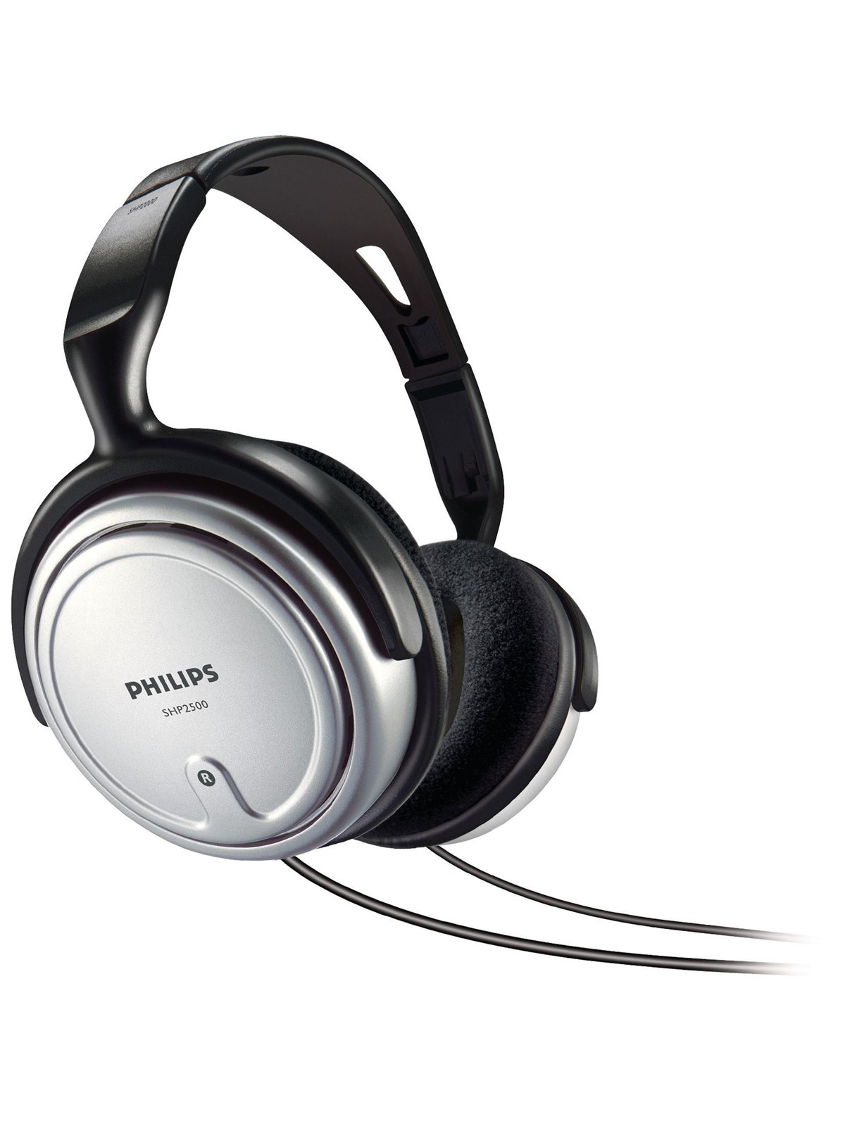 Philips SHP2500 - HiFi-headset - Sort & Sølv, Hovedtelefonerheadset2