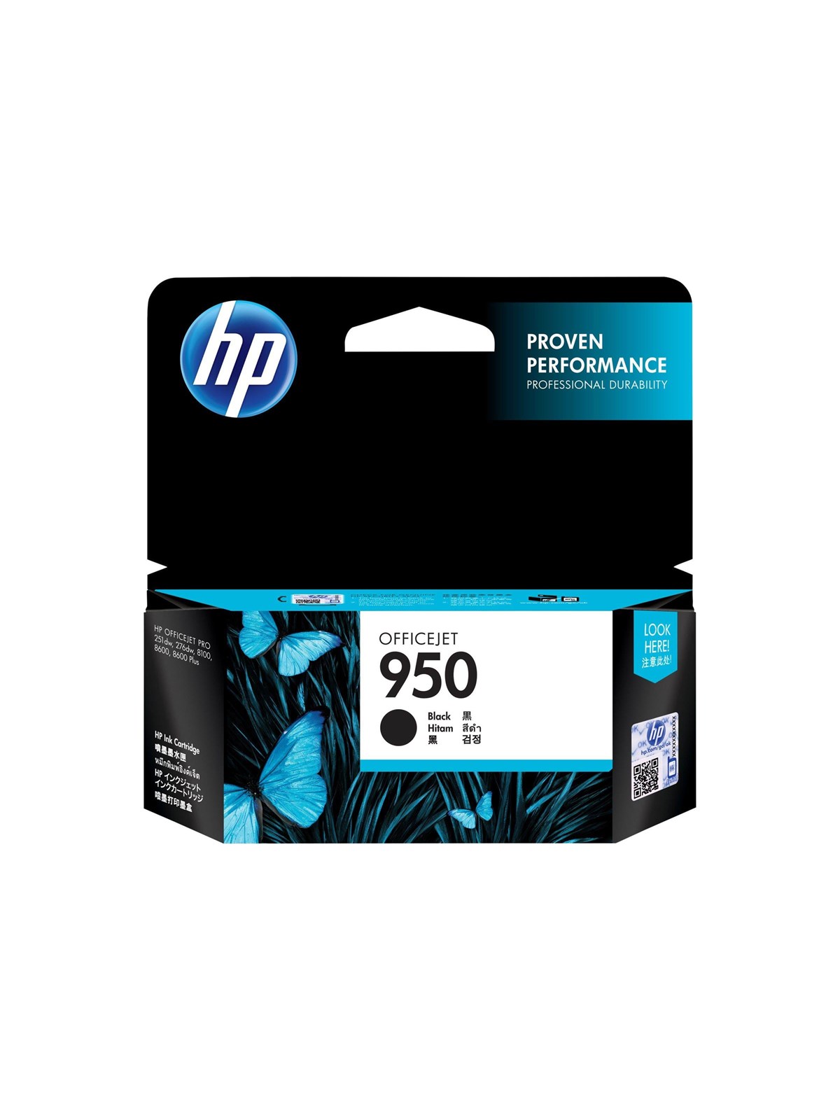 HP 950 / CN049æ Black Ink - Blækpatron Sort, Printerpatron Og Toner