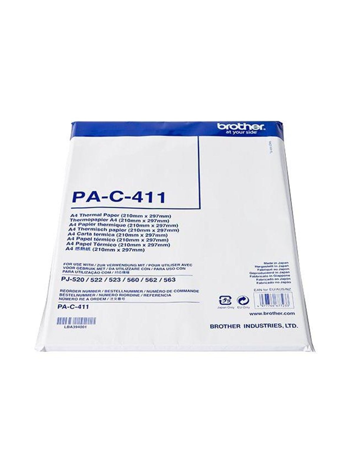 Brother PA-C-411 - PocketJet Paper, Fotopapir