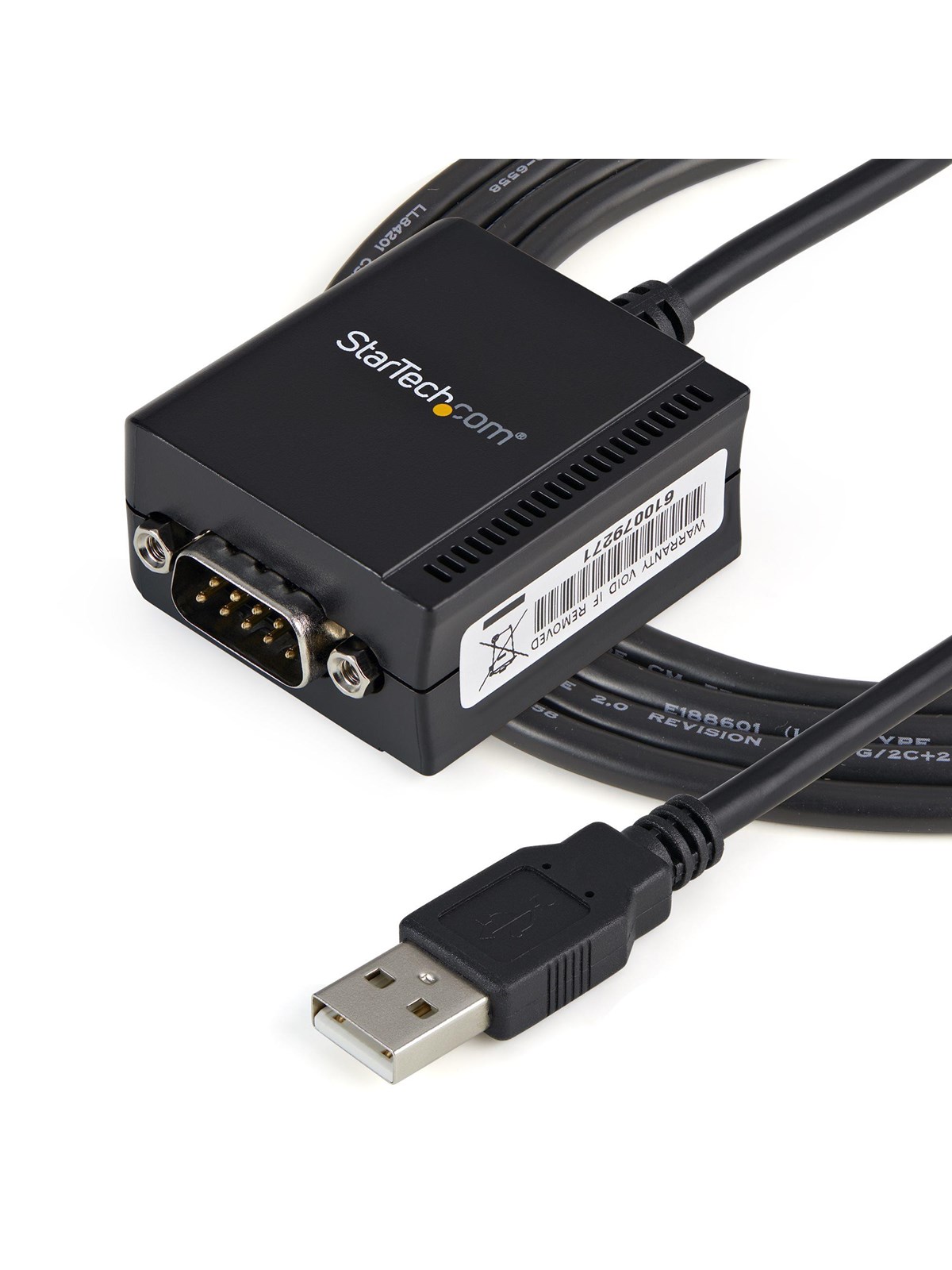 StarTech.com 1 Port FTDI USB to Serial RS232 DB9, Netværksadapter
