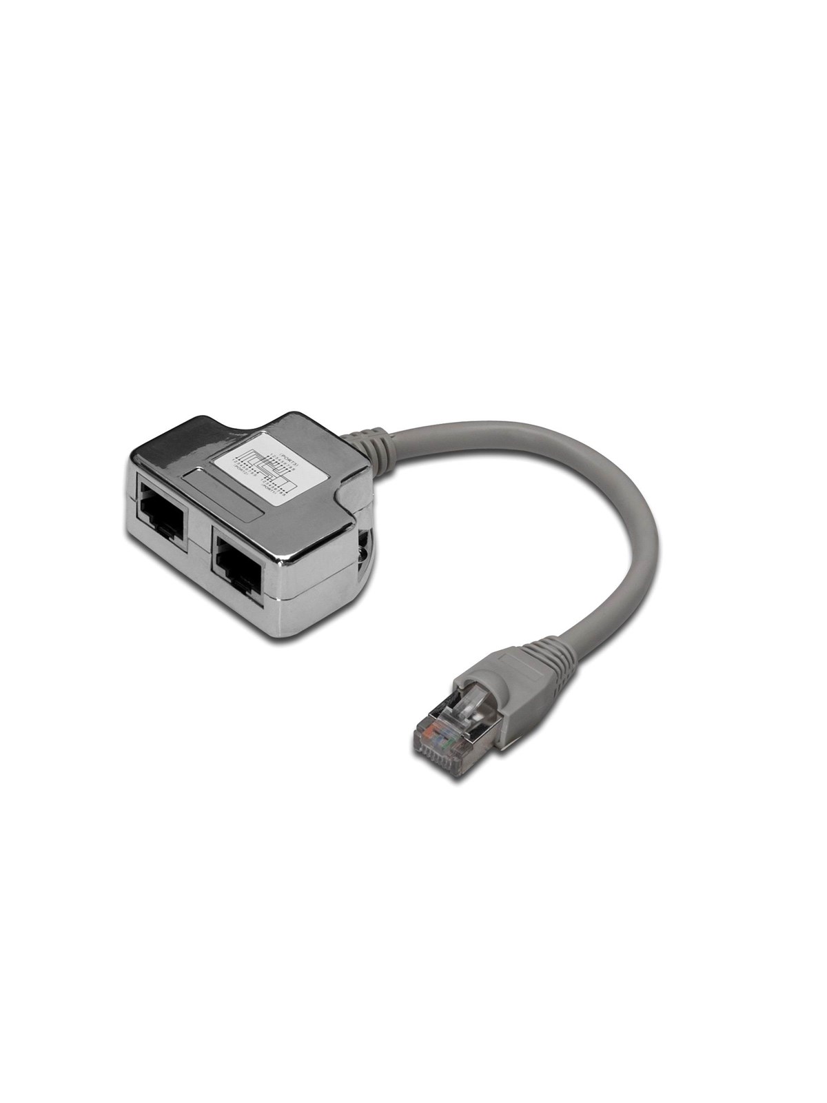 DIGITUS CAT5e Patch Cable Splitter, Netværkskabel