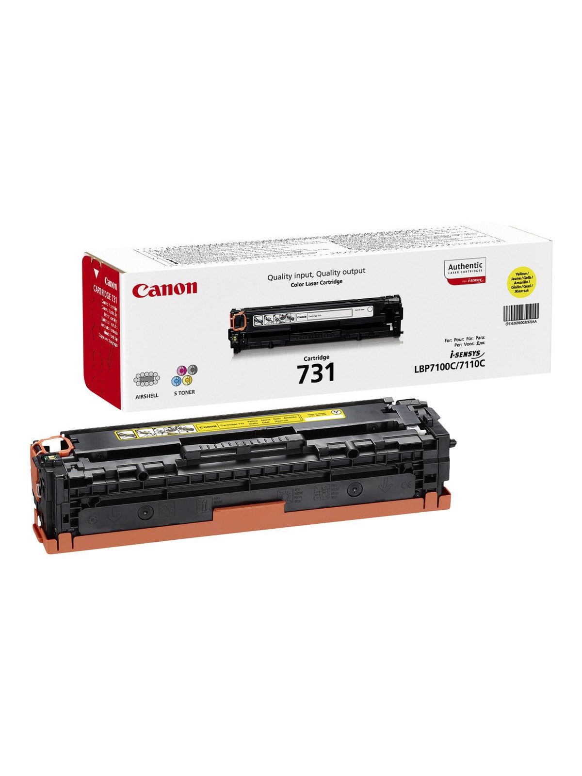 Canon CRG 731 / 6269B002 Yellow, Printerpatron Og Toner