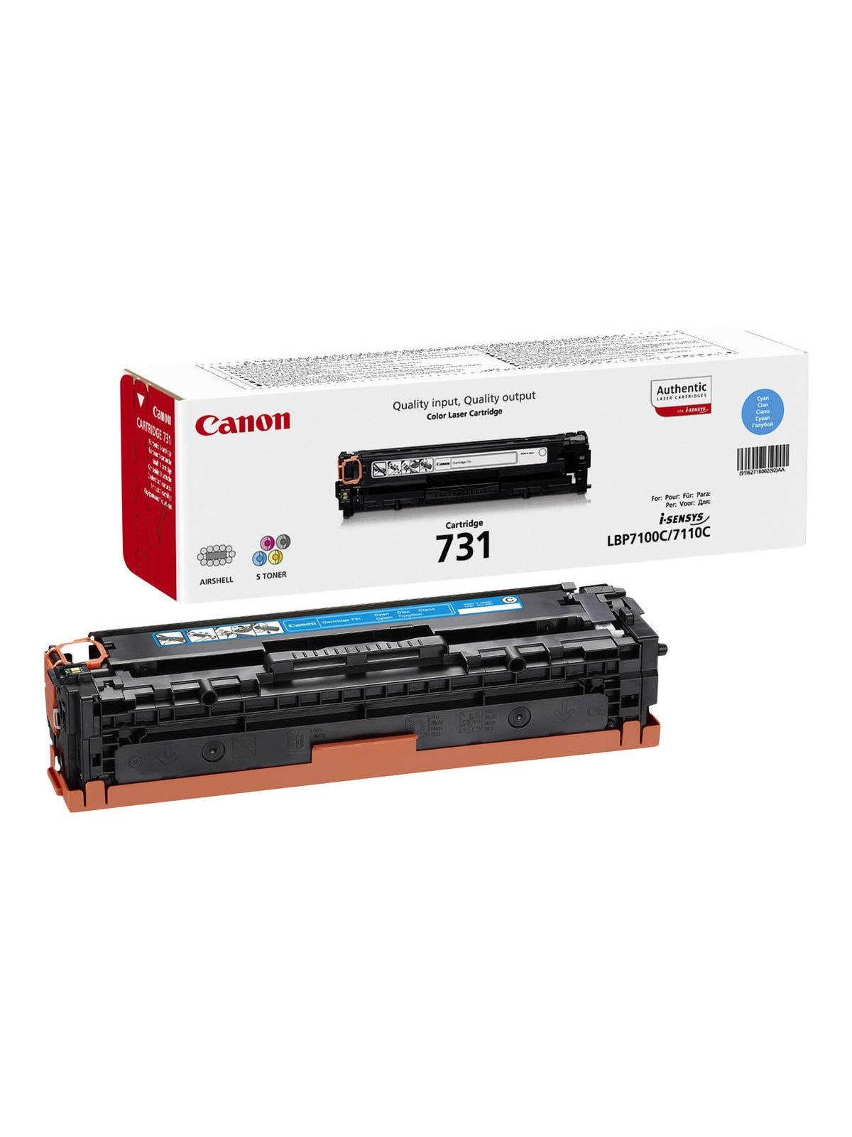 Canon CRG 731 / 6271B002 Cyan, Printerpatron Og Toner