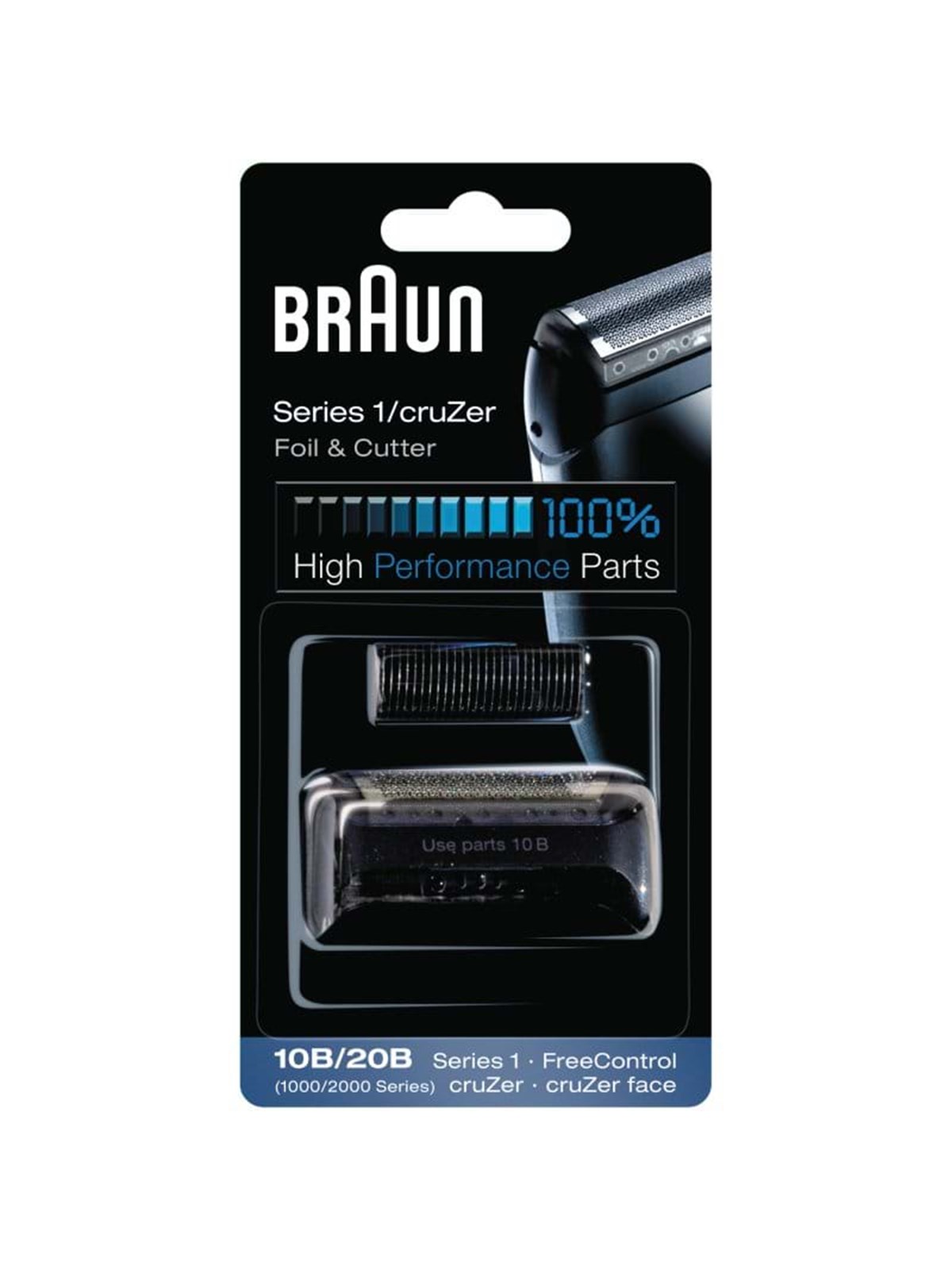 Braun Tilbehør Series 1 10B Udskifteligt Barberhoved, Barbermaskine