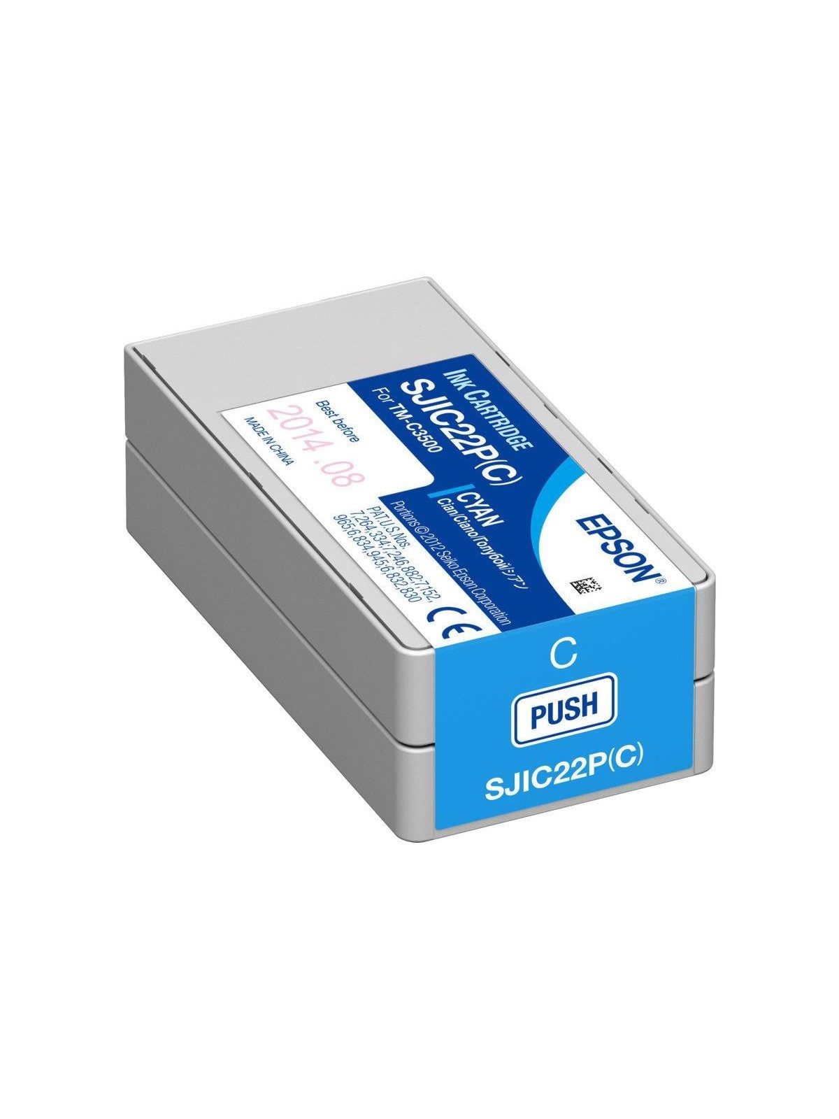 Epson SJIC22P Cyan Ink - Blækpatron Cyan, Printerpatron Og Toner