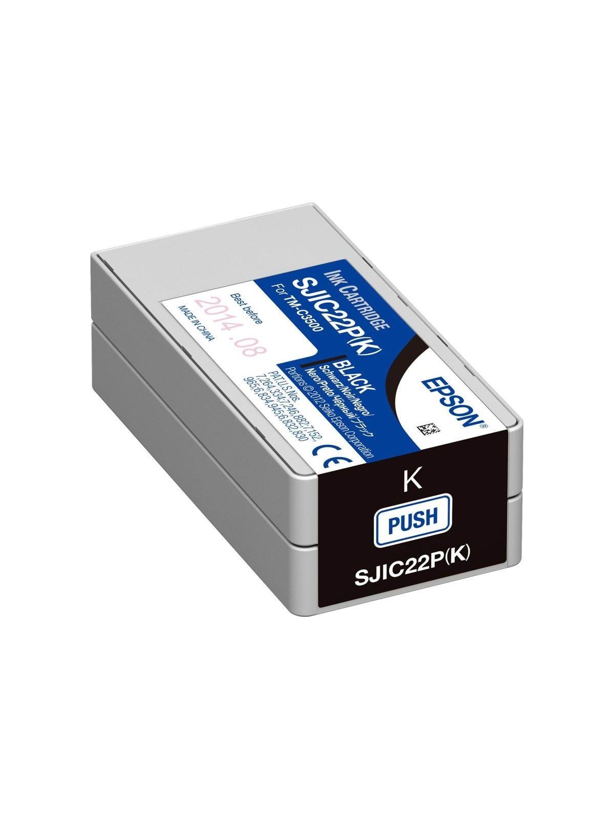 Epson SJIC22P Black ink - Blækpatron Sort, Printerpatron Og Toner
