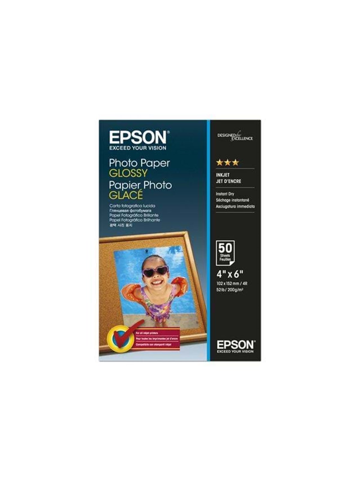 Epson - blankt fotopapir, Fotopapir
