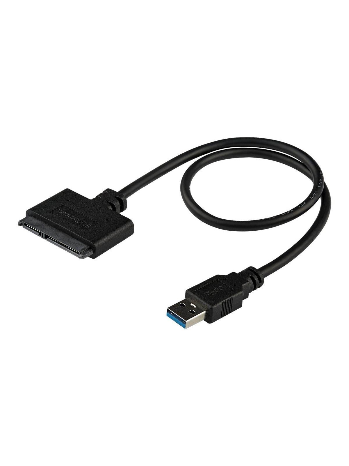StarTech.com USB 3.0 to 2.5" SATA III Hard Drive Adapter Cable w/ UASP, Controller