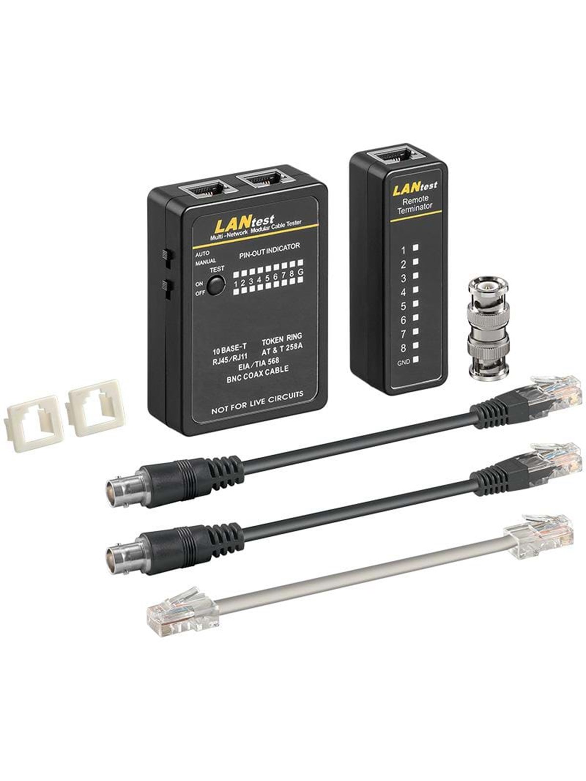 Pro Network Cable Tester Set, Netværkstilbehør