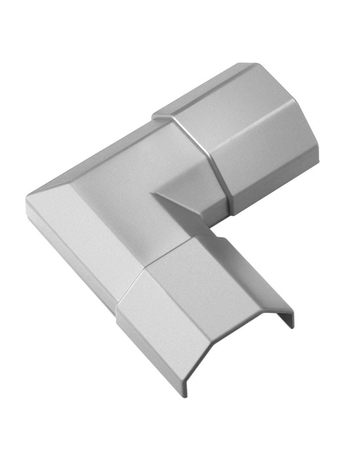 Pro Aluminium Cable Corner Silver, Kabel Organisering
