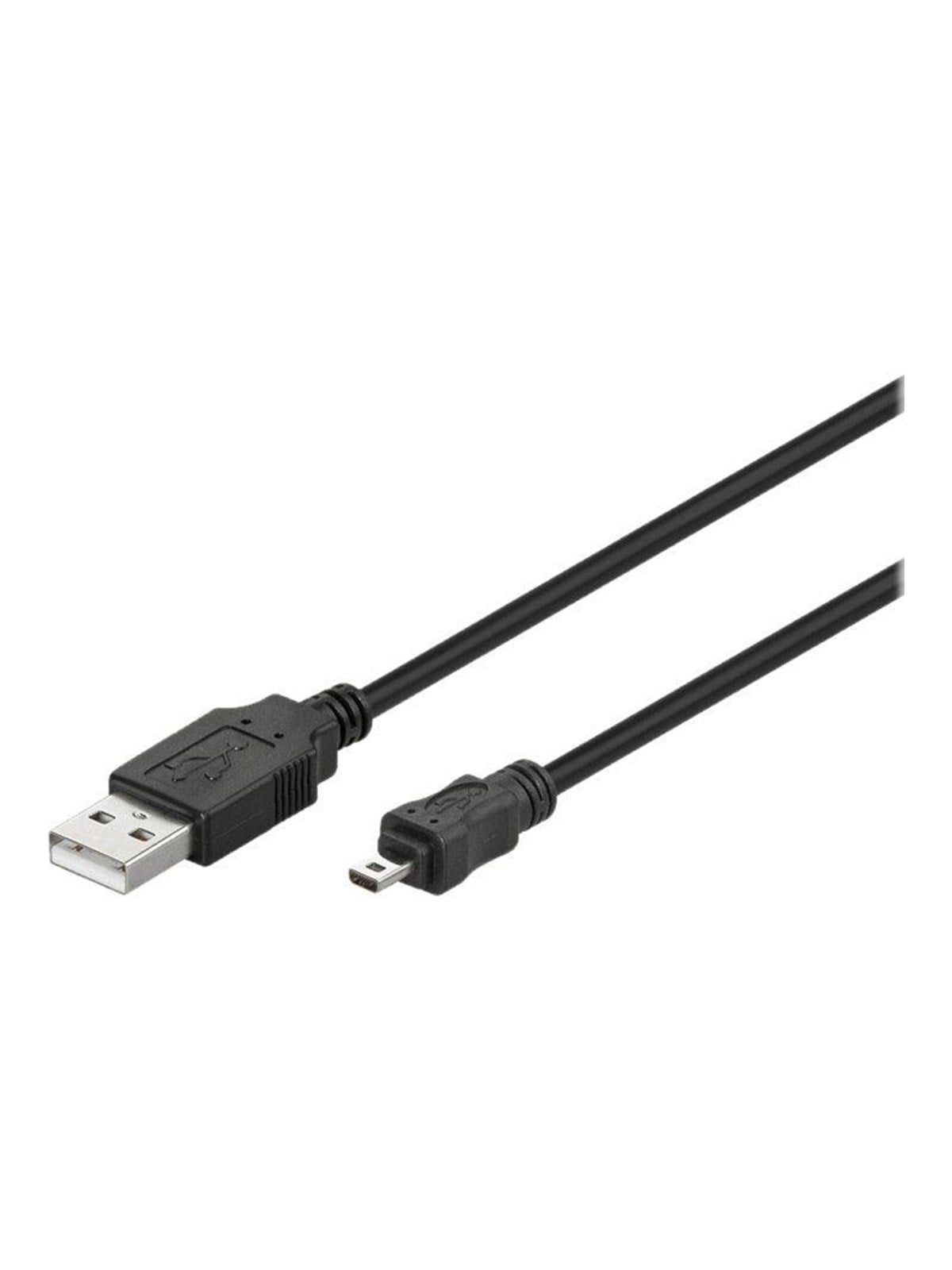 Pro USB-A USB Mini-B (8-pin) - 1.8m - Sort, Usb Kabel