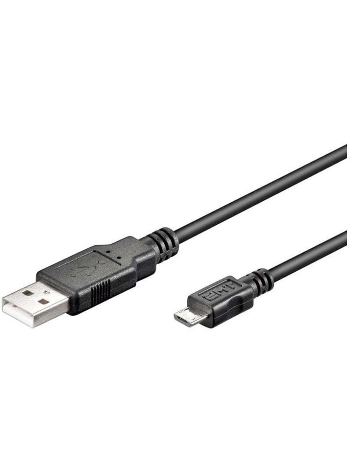 Pro USB-A USB Micro-B - 1.8m - Sort, Usb Kabel
