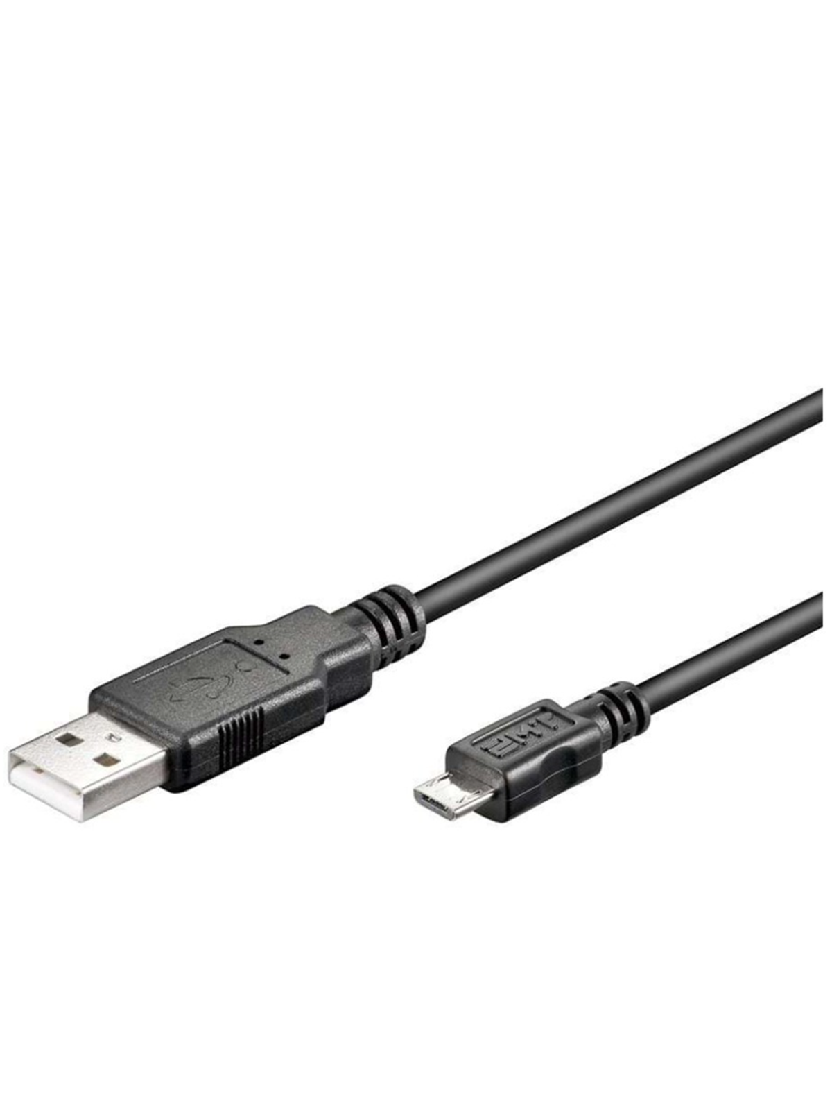 Pro USB-A USB Micro-B - 3m - Sort, Usb Kabel