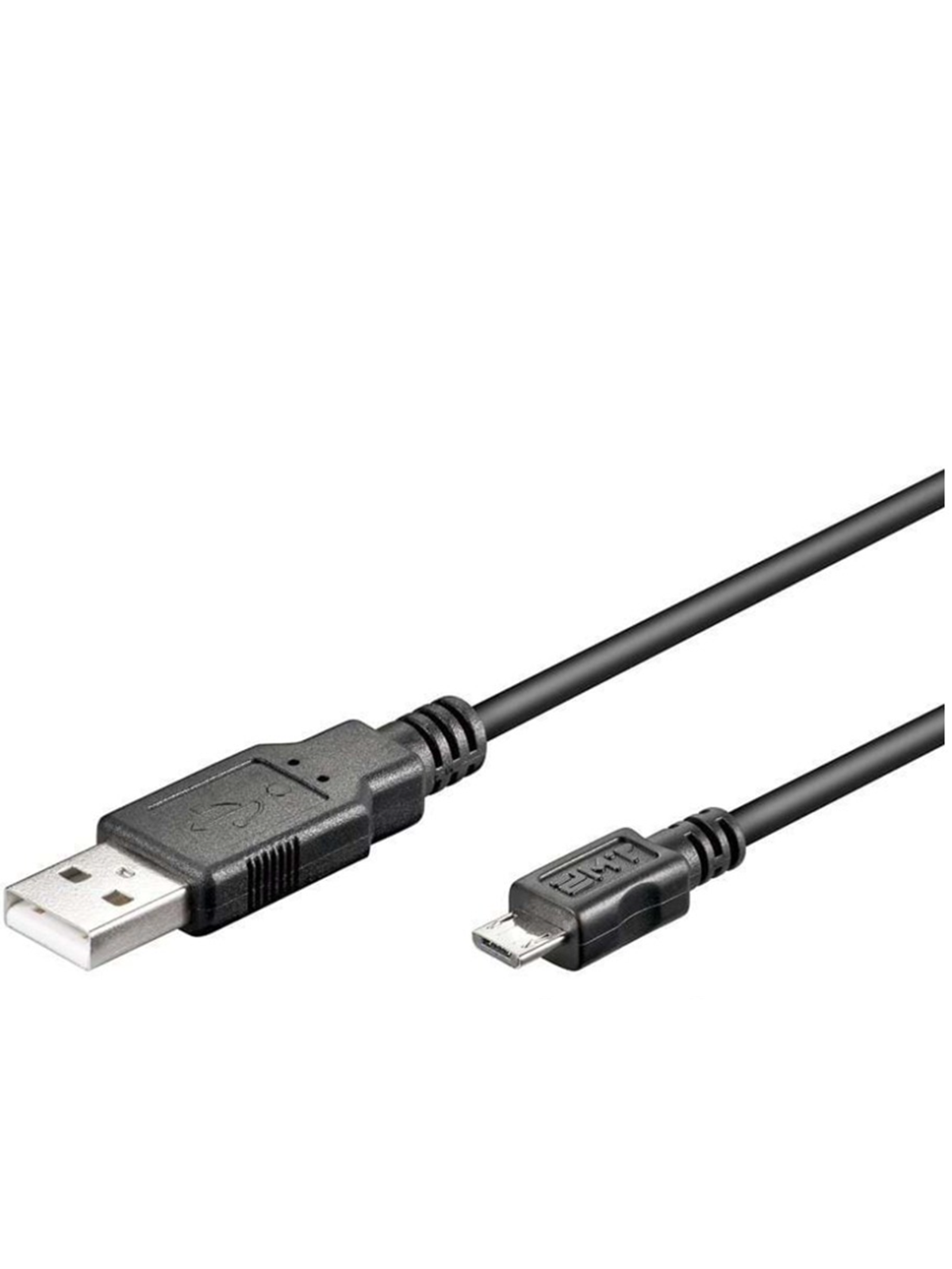 Pro USB-A USB Micro-B - 5m - Sort, Usb Kabel