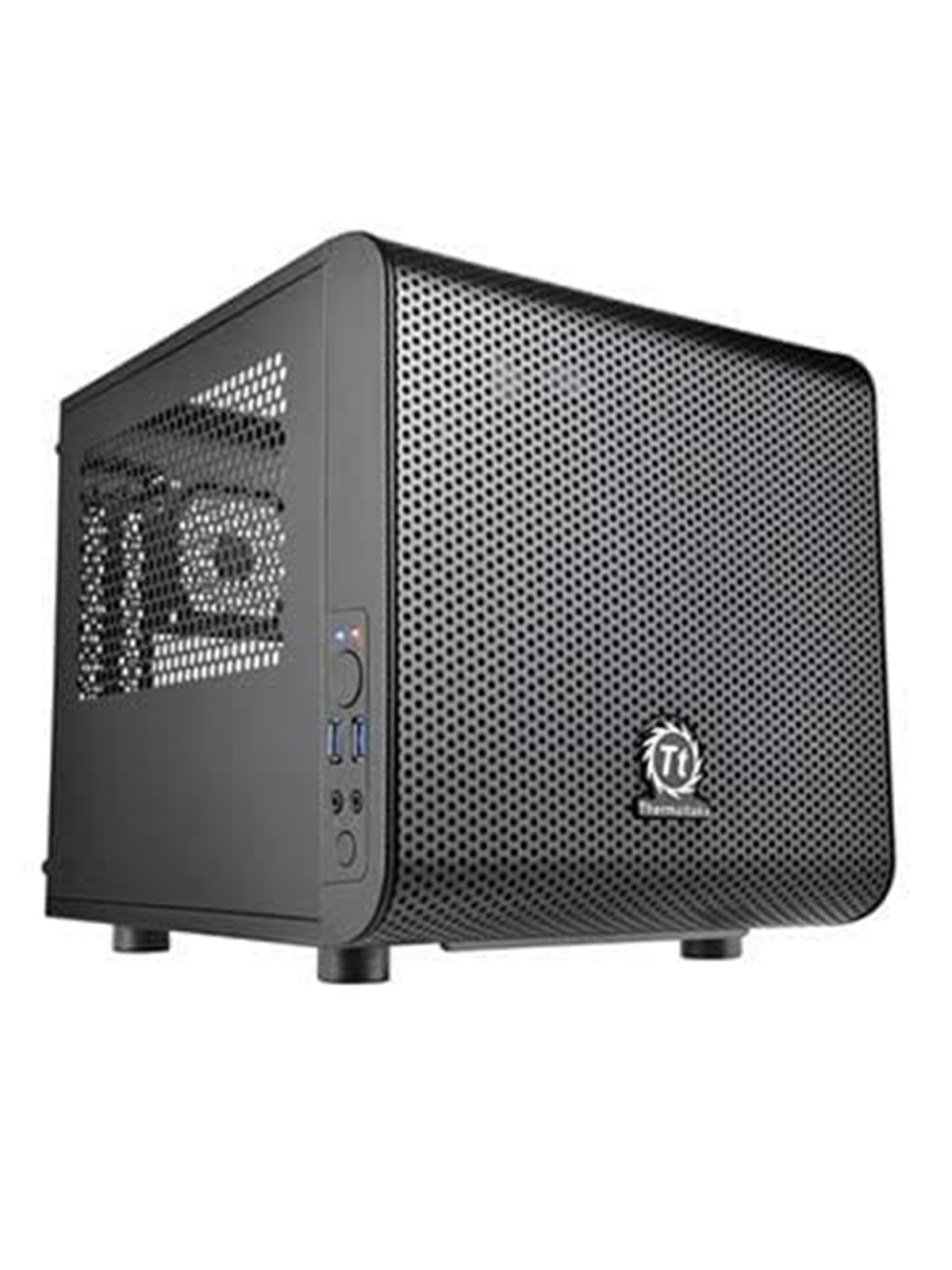 Thermaltake Core V1 - Kabinet - Cube - Sort, Kabinet