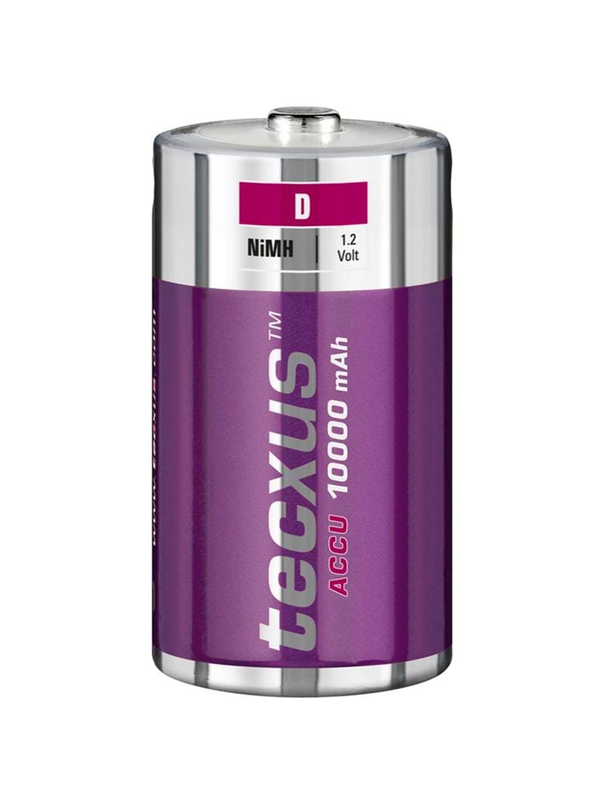 tecxus Accu - D Batteri - Recharge, Batteri