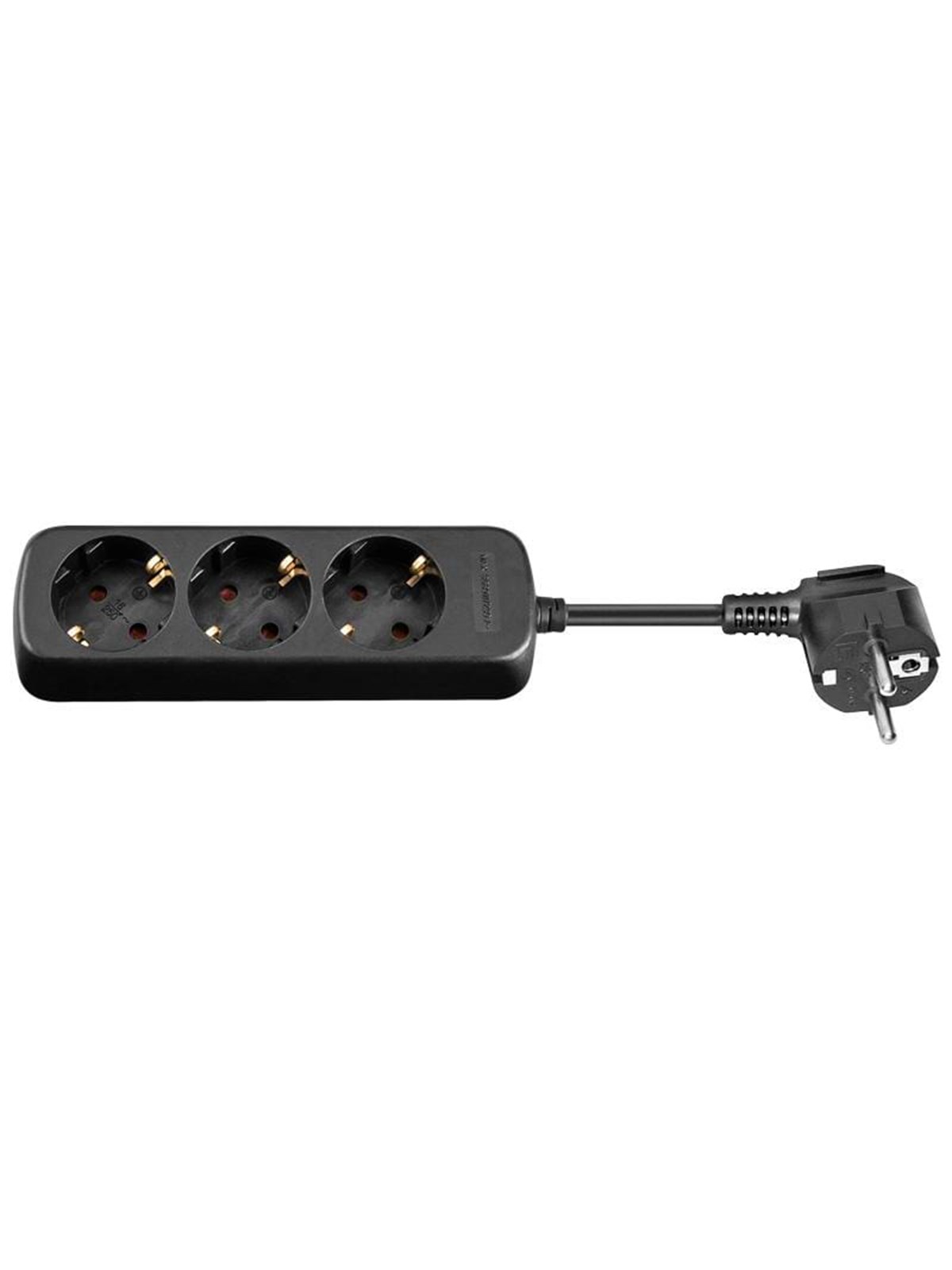 Pro AC power strip - 1.5 m - Sort, Strømkabel