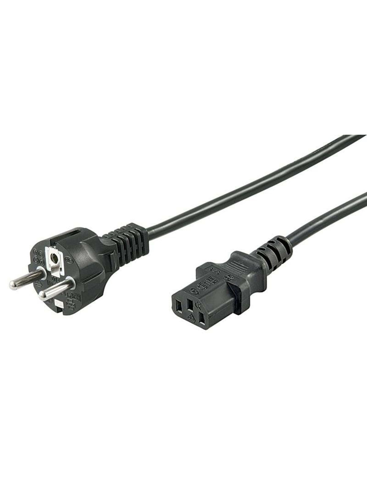 Pro Power cable C13 - Sort - 5 m, Strømkabel