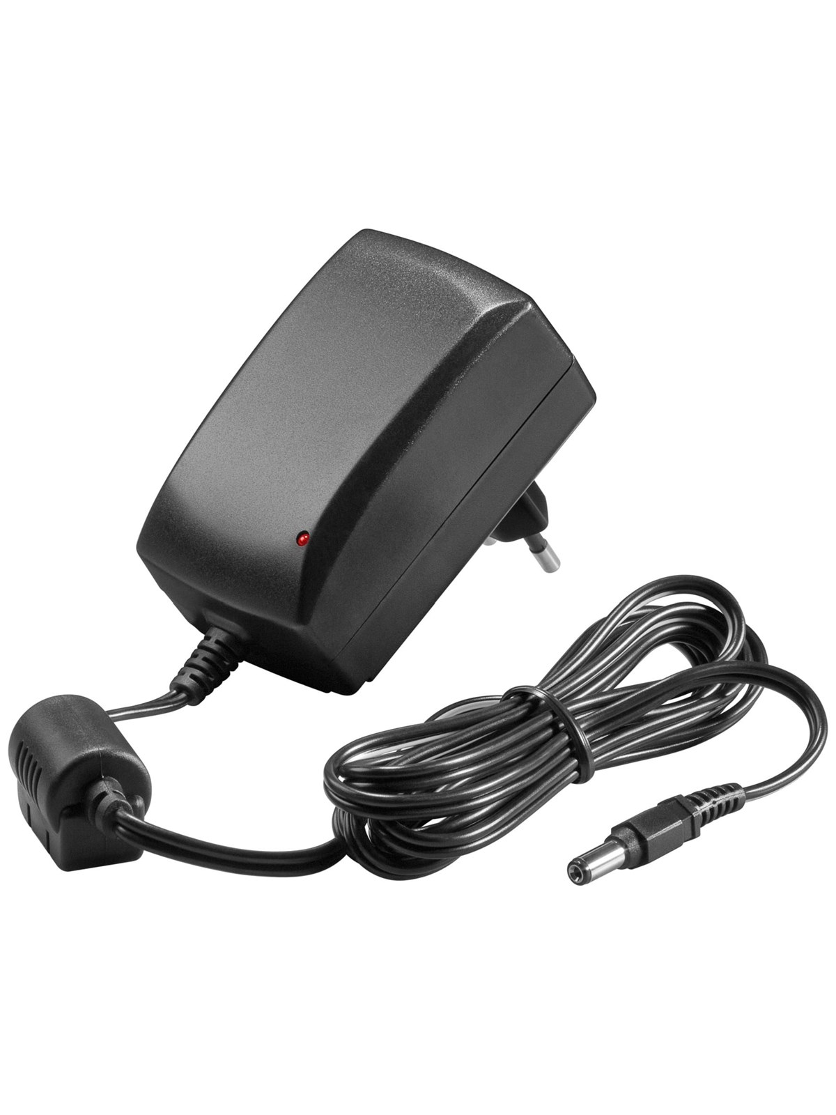 Pro Power Adapter 12V 2.1mm 27W - Black, Strømkabel