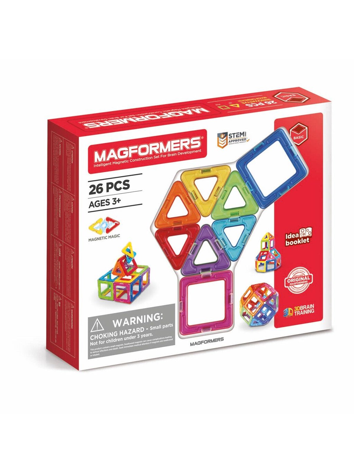 Magformers Rainbow - 26 pcs, Konstruktionslegetøj
