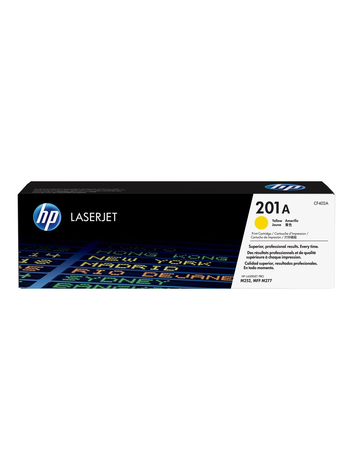 HP 201A / CF402A Yellow Toner, Printerpatron Og Toner
