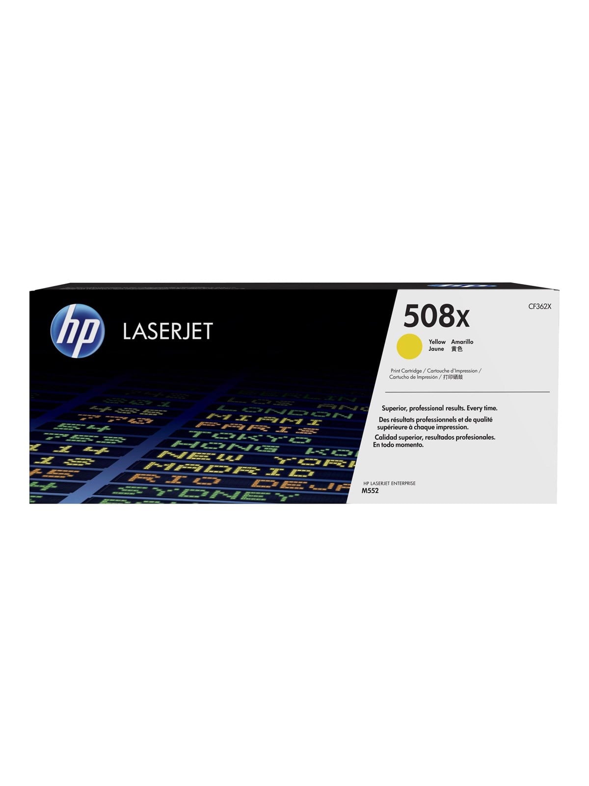 HP 508X / CF362X High Capacity Yellow Toner, Printerpatron Og Toner