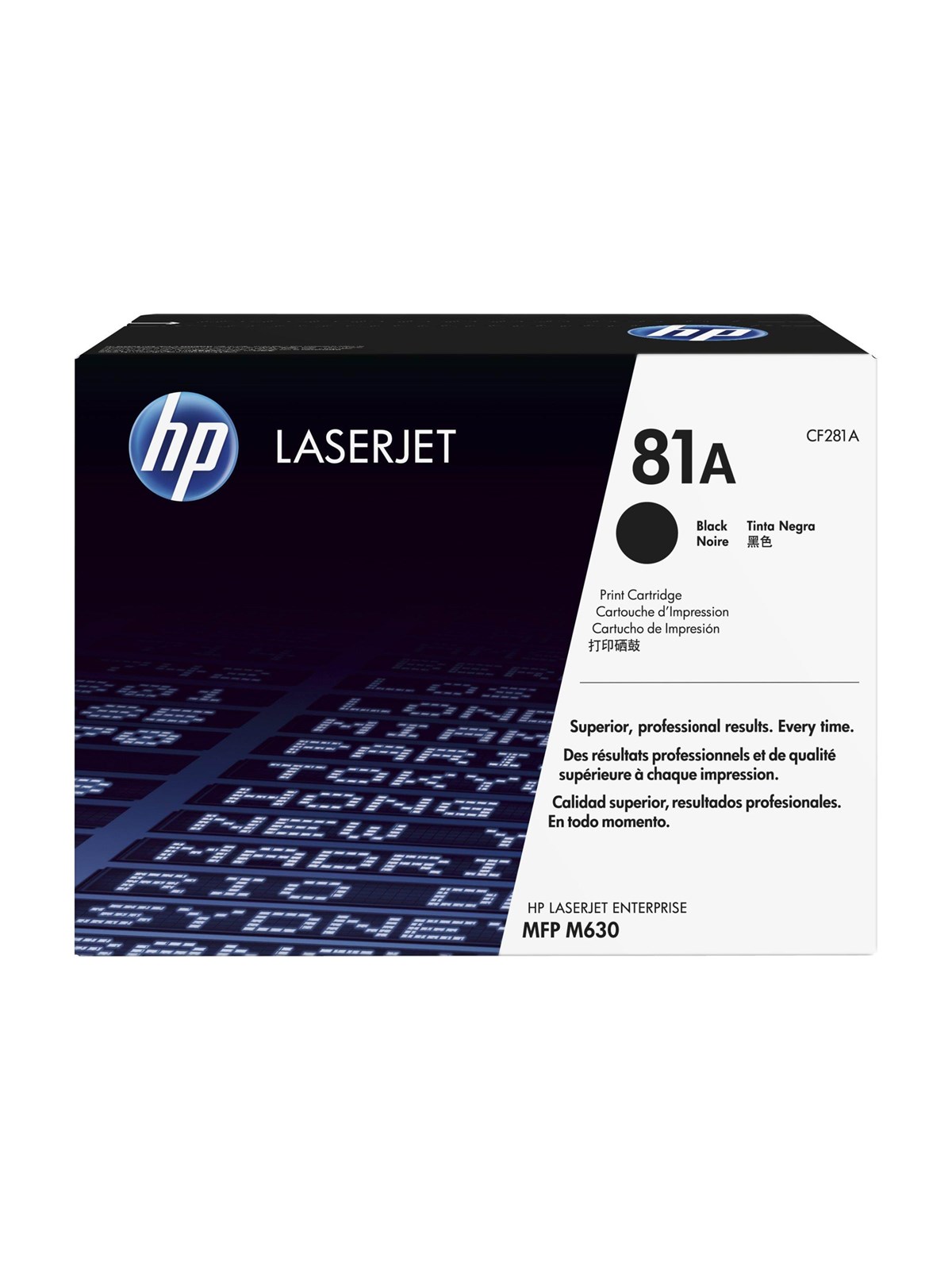 HP 81A / CF281A Black Toner, Printerpatron Og Toner