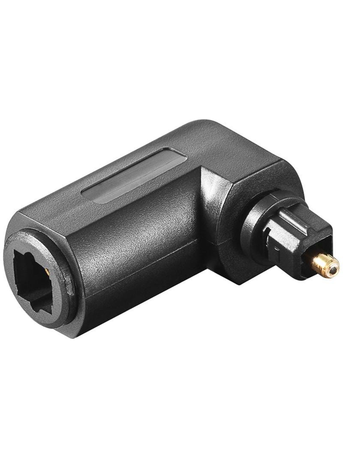 Pro Optical Toslink 90° adapter, Audiokabel