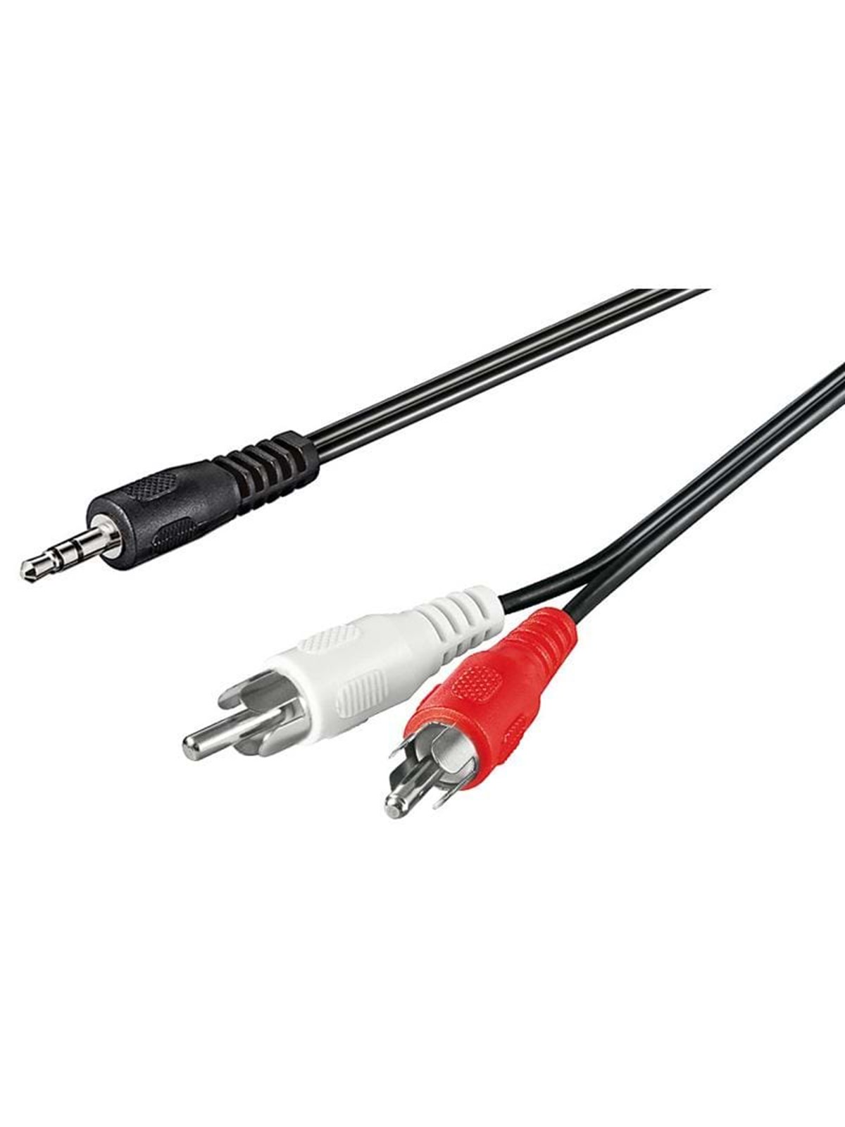 Pro MiniJack - 2xRCA - Black - 15m, Audiokabel