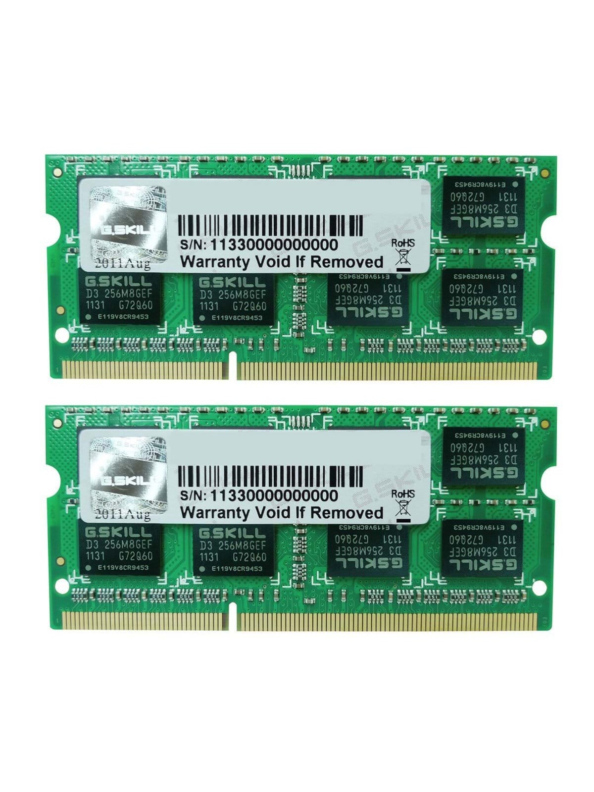 G.Skill Standard SO DDR3-1600 DC - 16GB, Ram