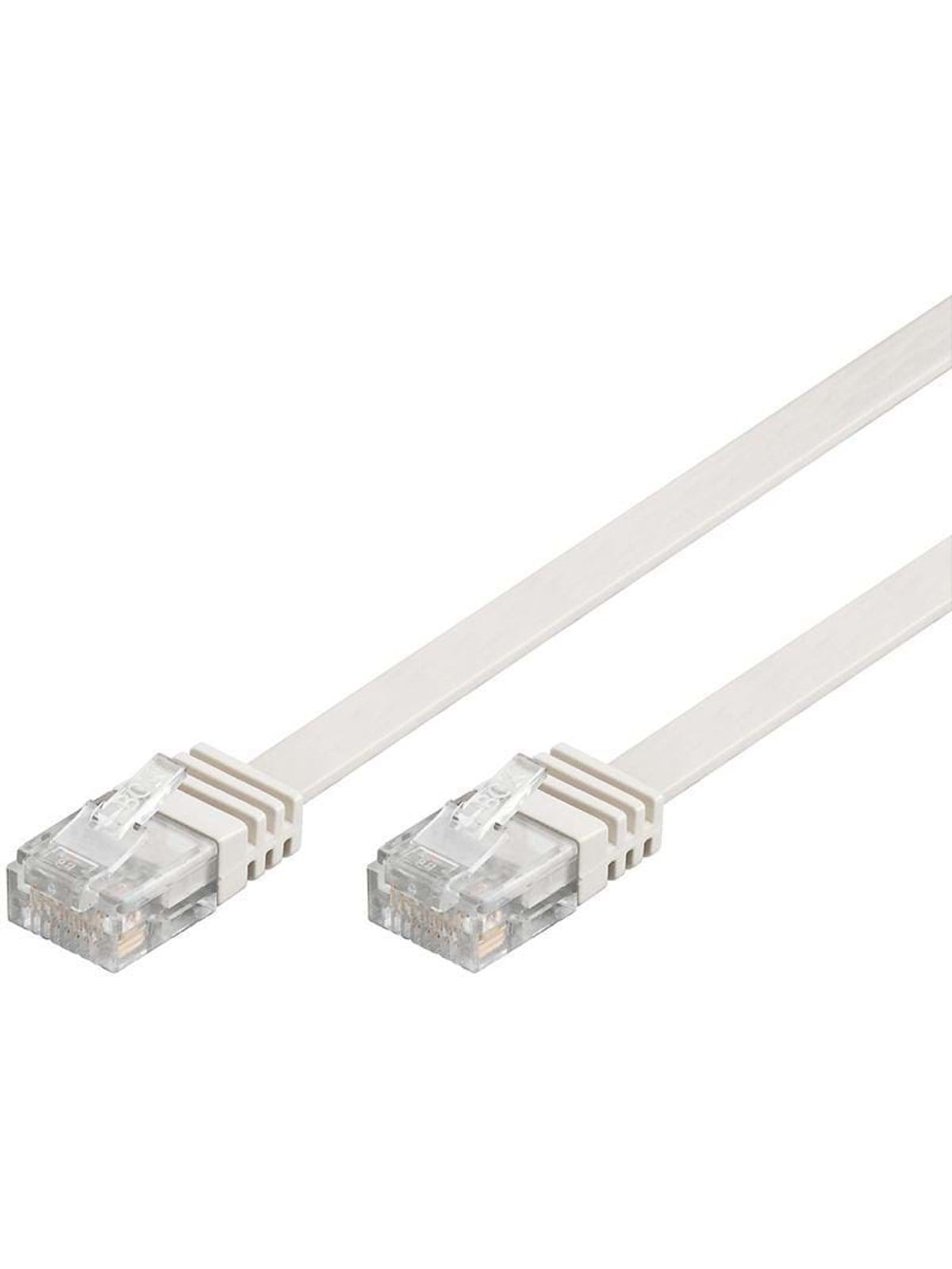 Pro LAN CAT 6 UTP Flat - Hvid - 3 meter, Netværkskabel