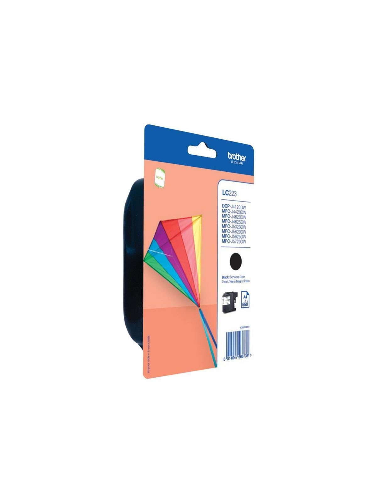 Brother LC223BKBP / LC 223B, Printerpatron Og Toner