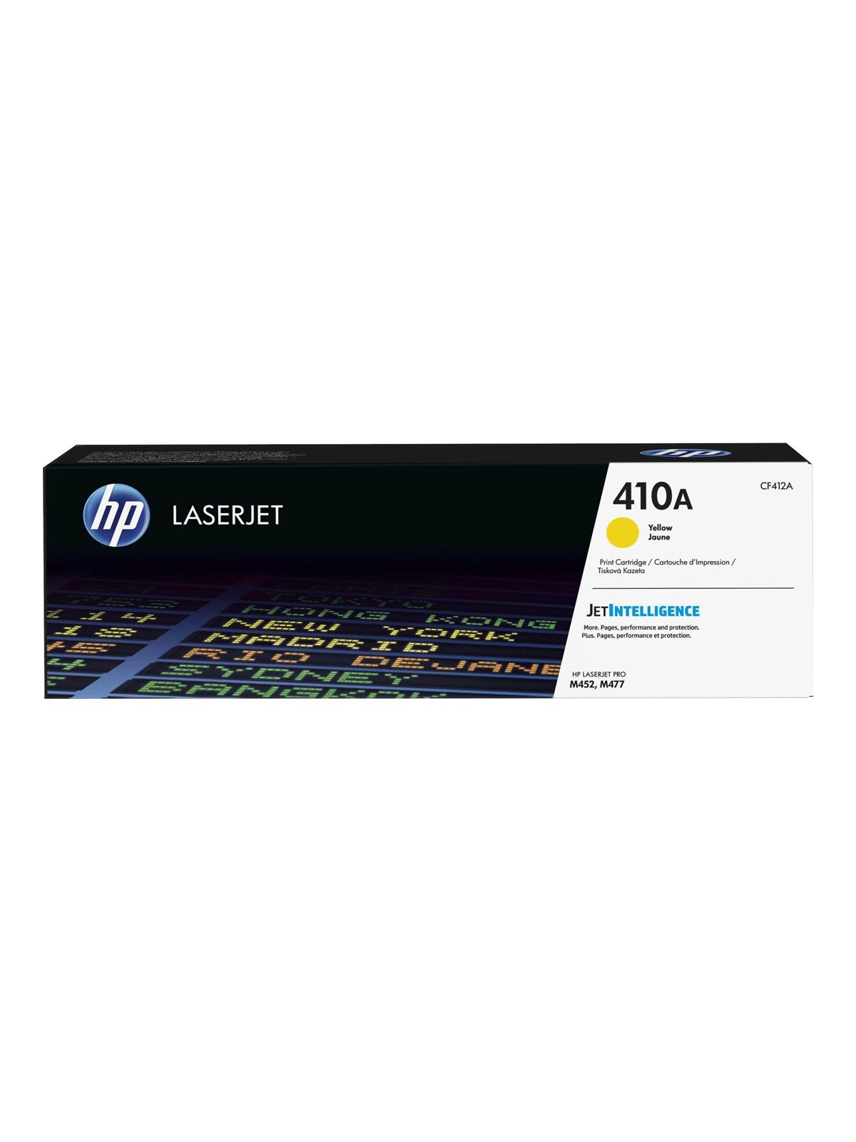 HP 410A / CF412A Yellow Toner, Printerpatron Og Toner