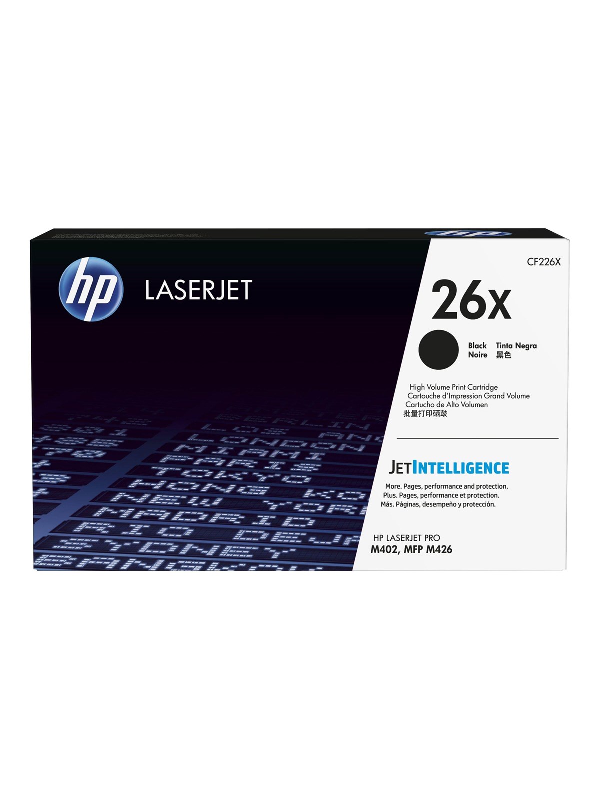 HP 26X / CF226X High Capacity Black Toner, Printerpatron Og Toner