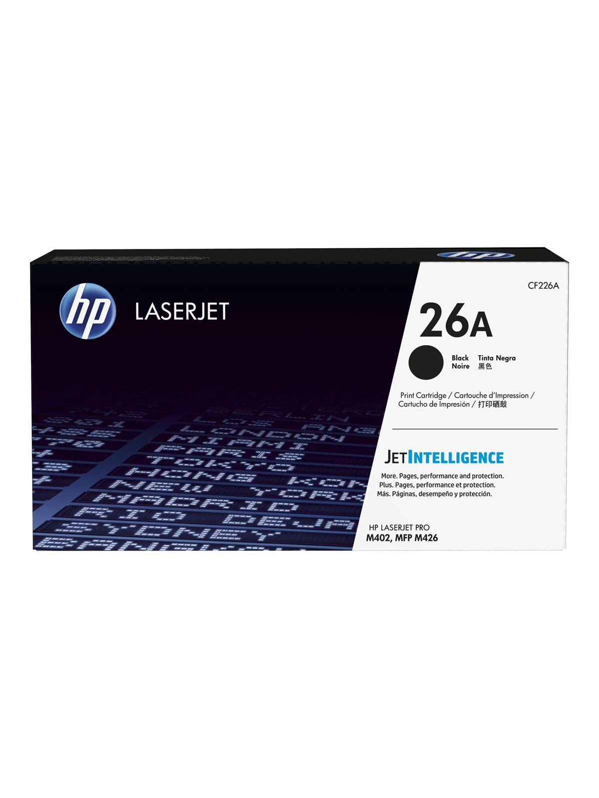 HP 26A / CF226A Black Toner, Printerpatron Og Toner
