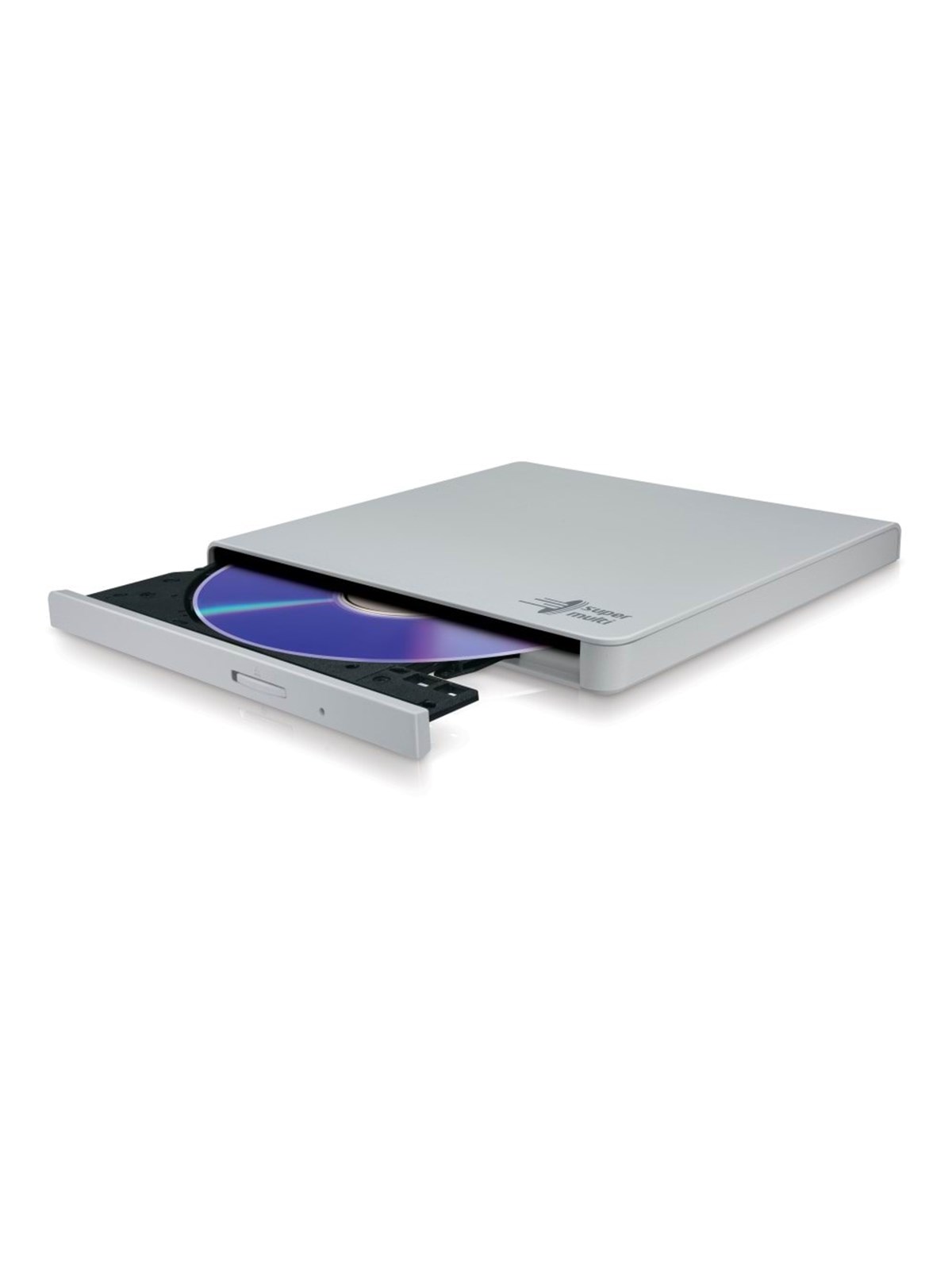 Hitachi - LG GP57EW40 Slim Portable DVD-Writer - DVD-RW (Brænder) - USB 2.0 - Hvid