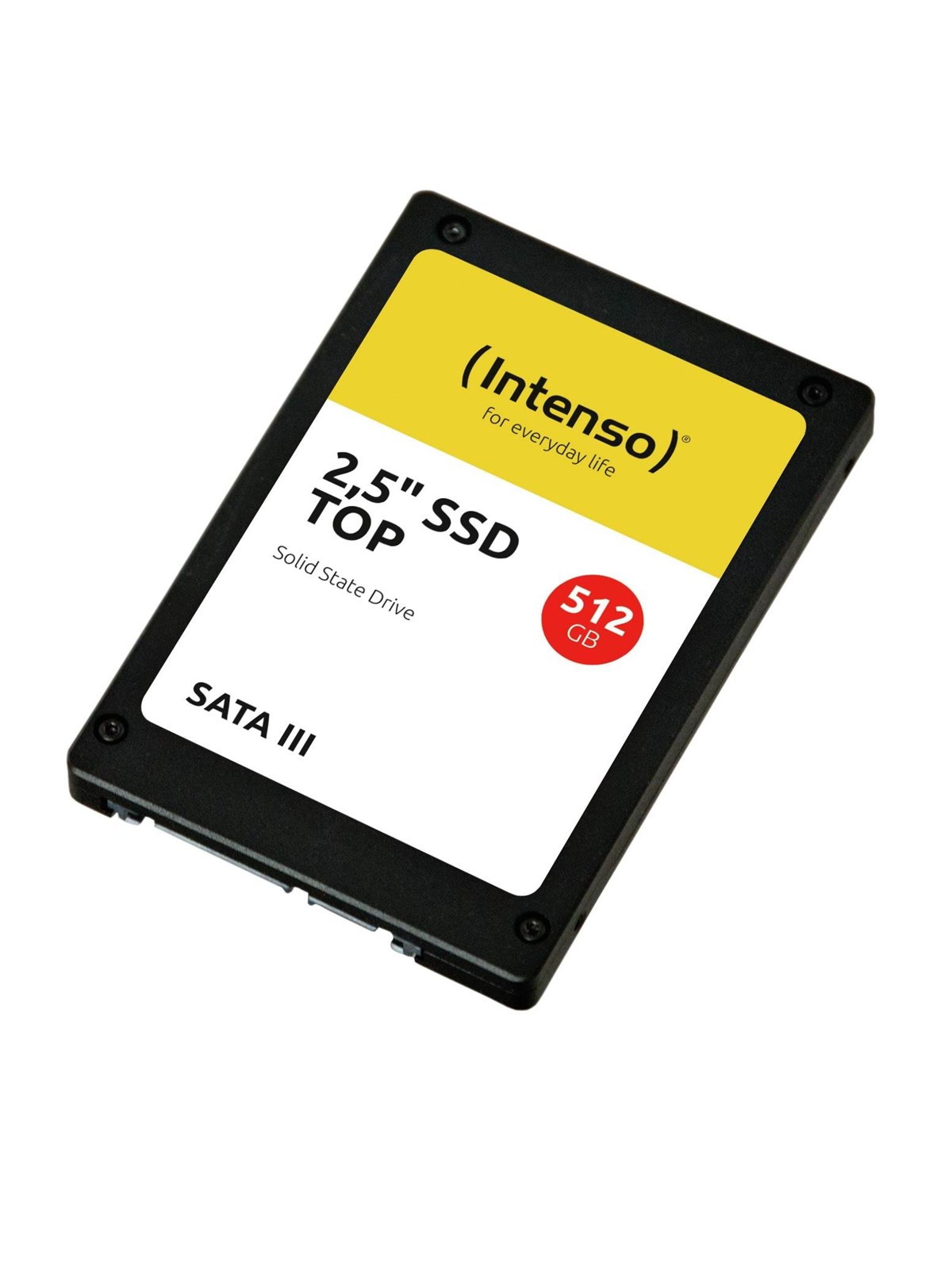Intenso SSD SATA III TOP - 512GB - SATA-600 - 2.5", Ssd Harddisk