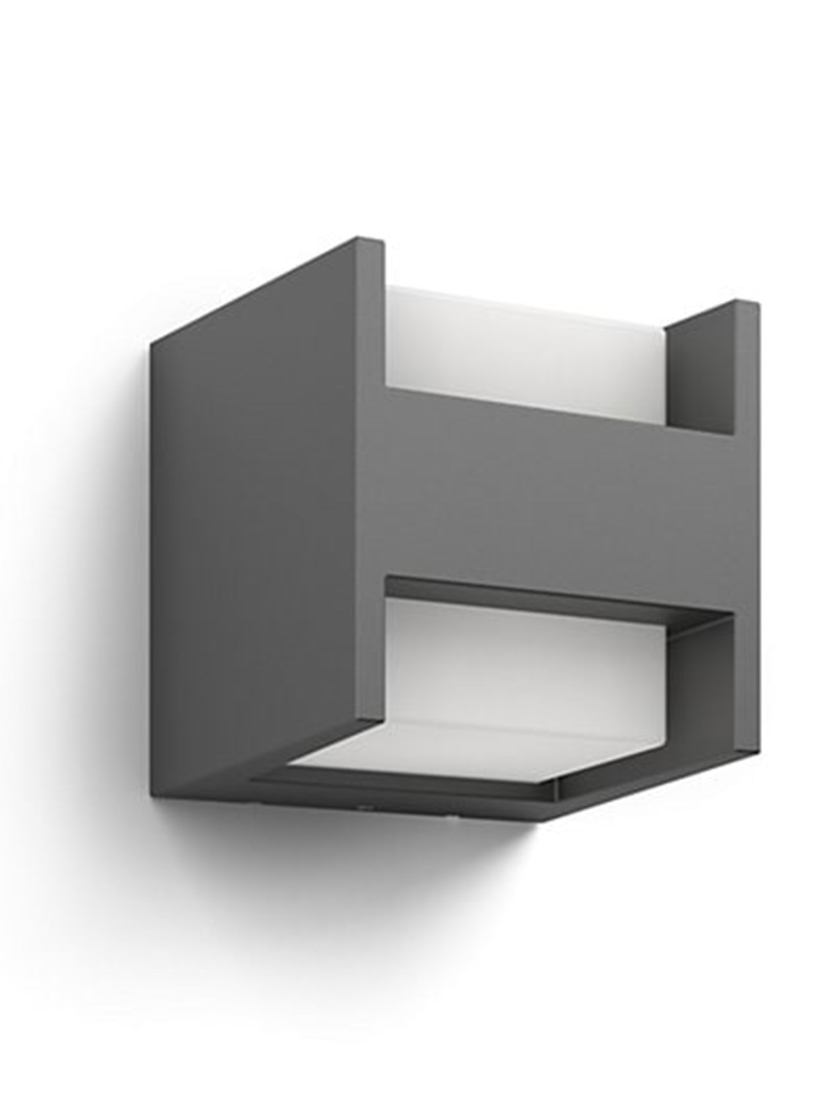 Philips Arbour udendørs væglampe, LED, antracit, Lampe