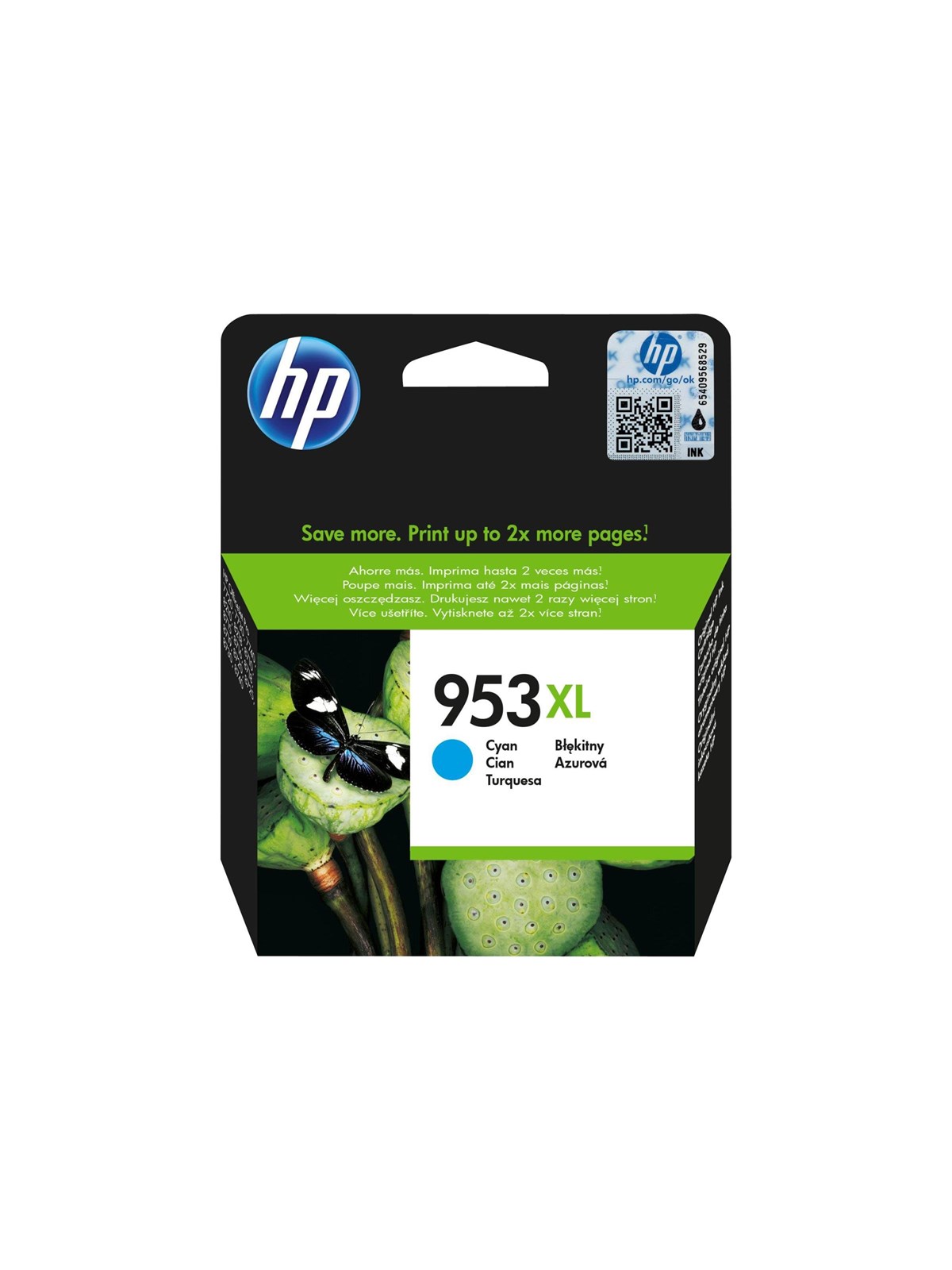 HP 953XL / F6U16æ High Capacity, Printerpatron Og Toner