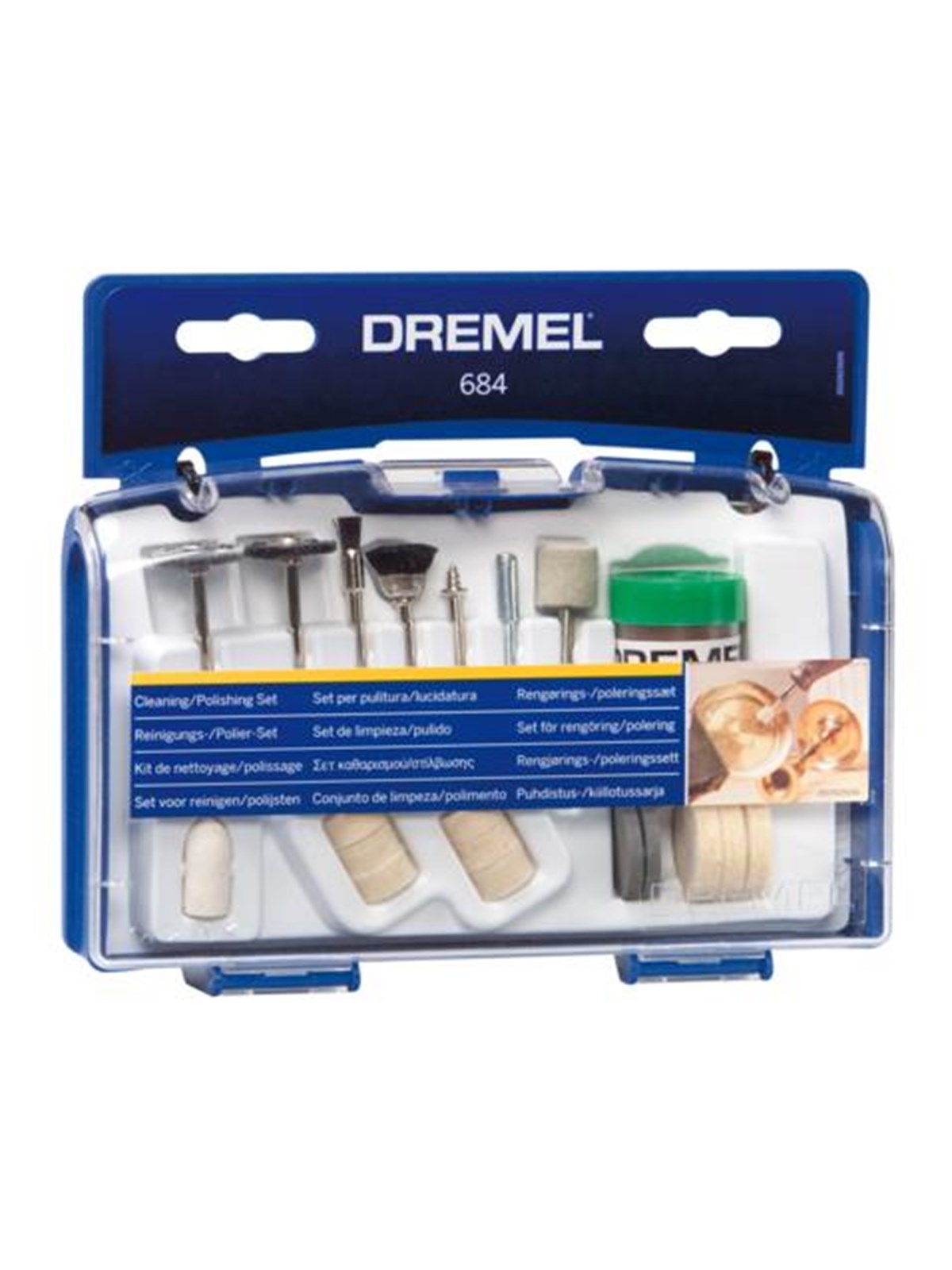 Dremel Cleaning/Polishing Set (684), Værktøj